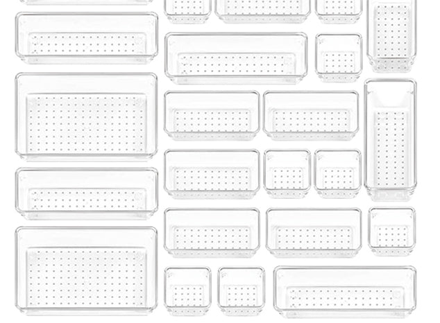 VANITII Acrylic Drawer Organizers
