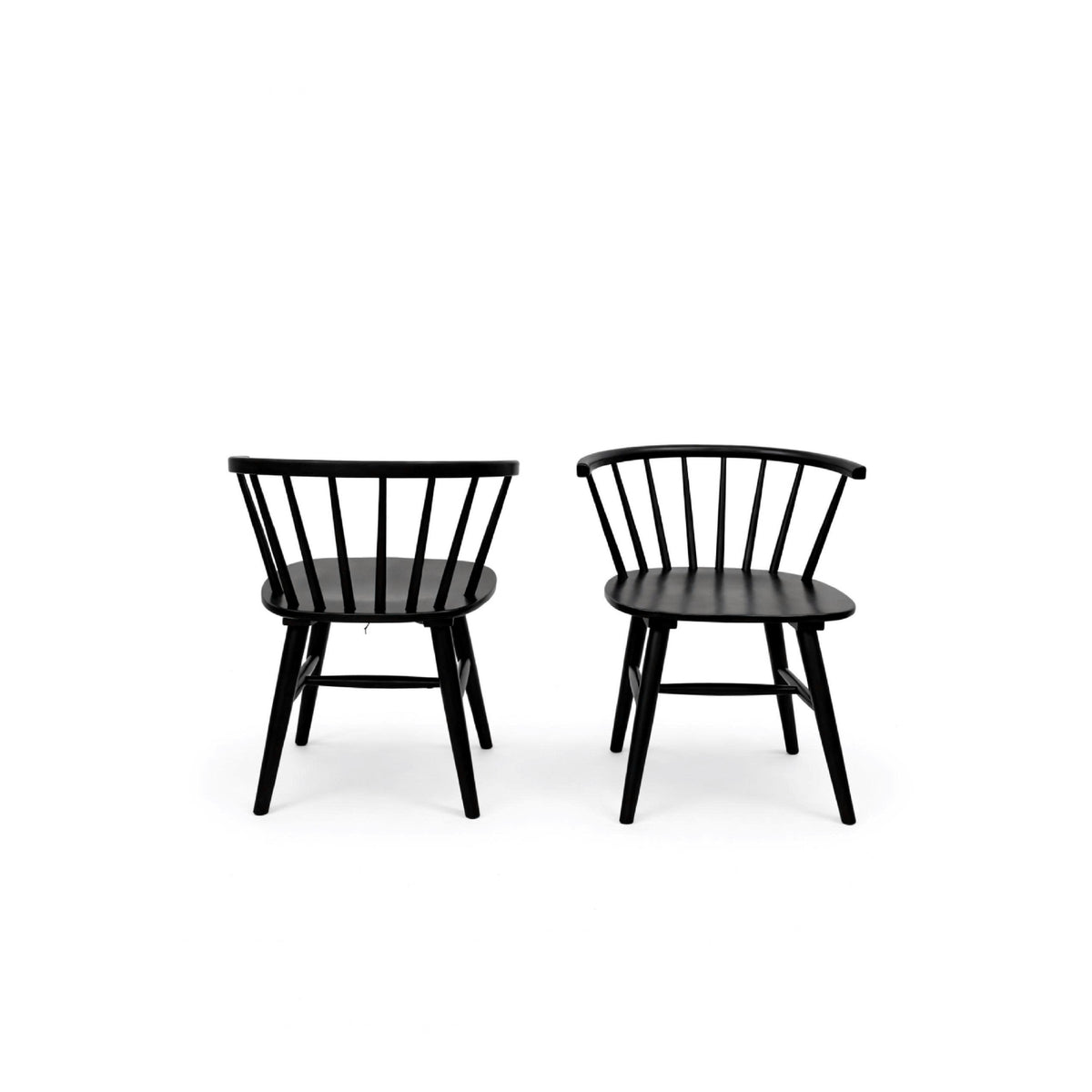 SIDE CHAIR (BLACK)-2pcs/CTN
