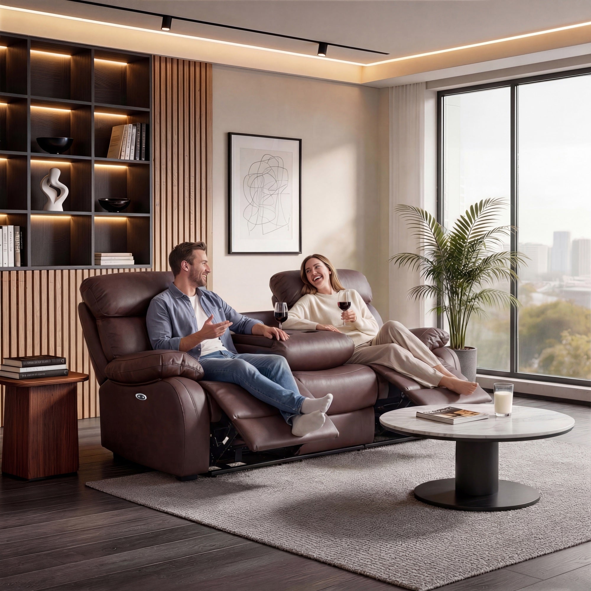 Harry Brown Power Recliner Sofa