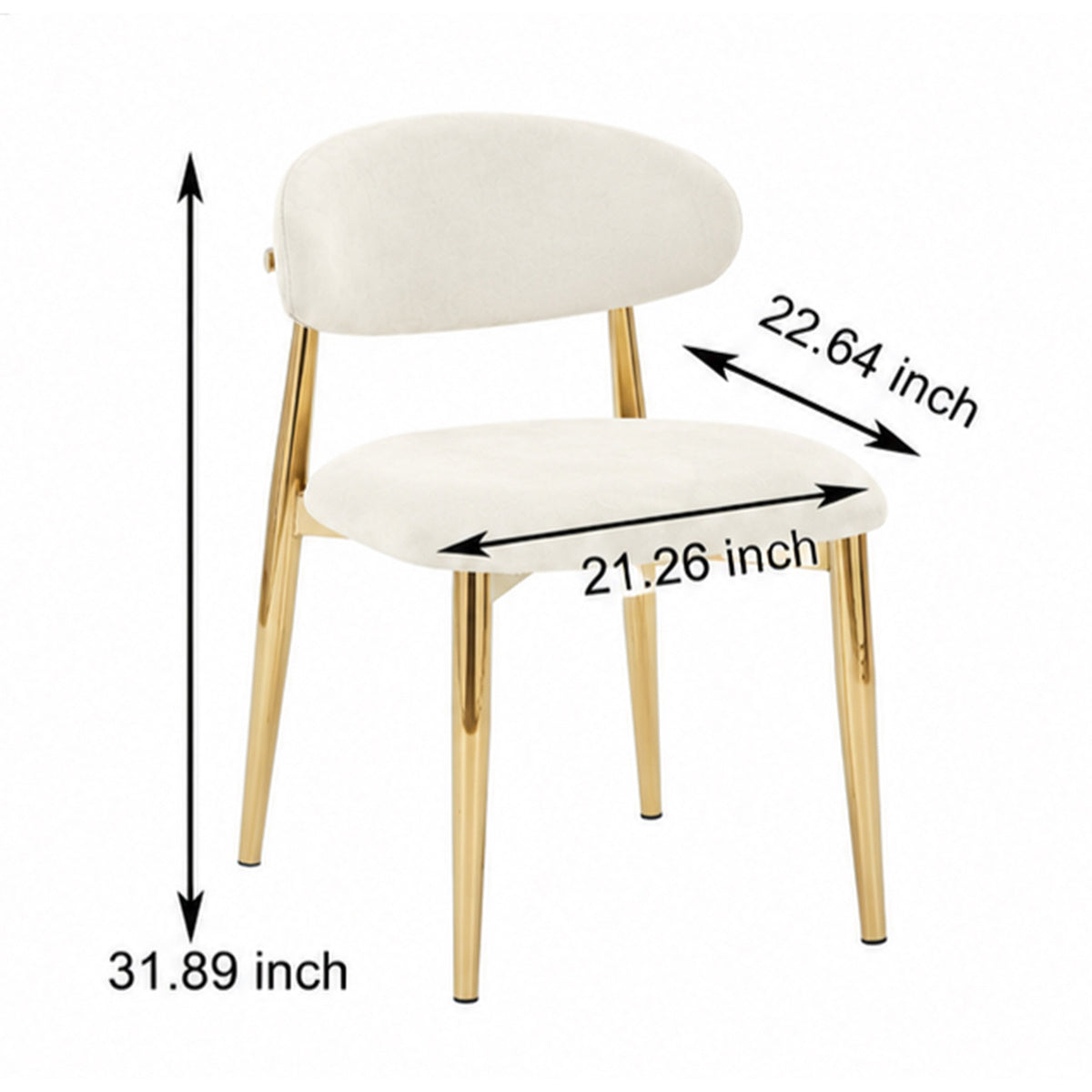 Deluxe Dining Chair (2PCS/CTN)