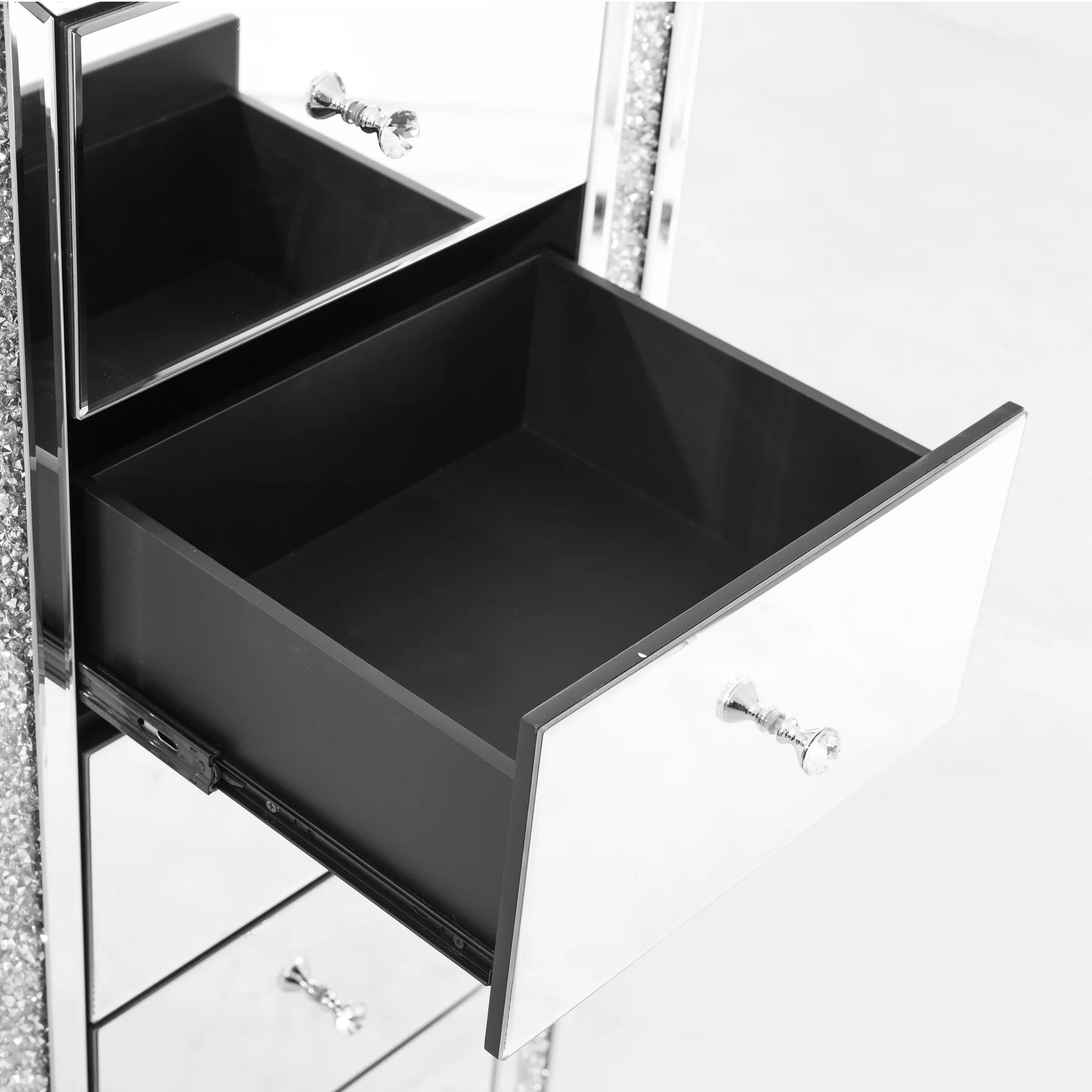 VANITII Crushed Diamonds LED Tallboy