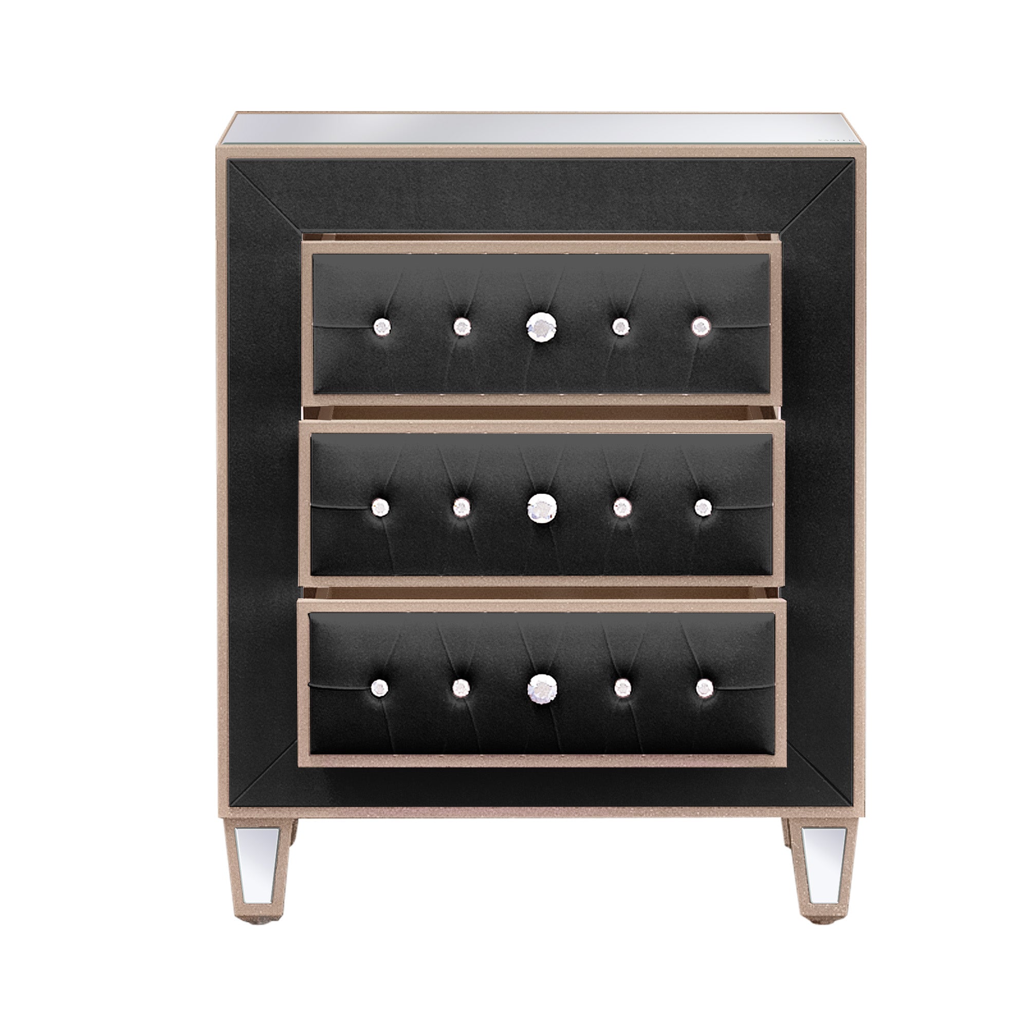 Velvet Bedside Table