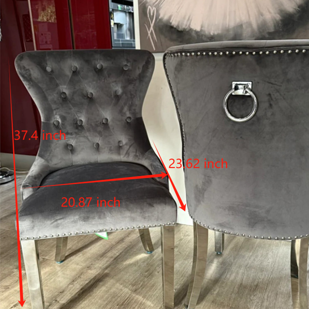 modern dining chair KM01 2pCS/CTN