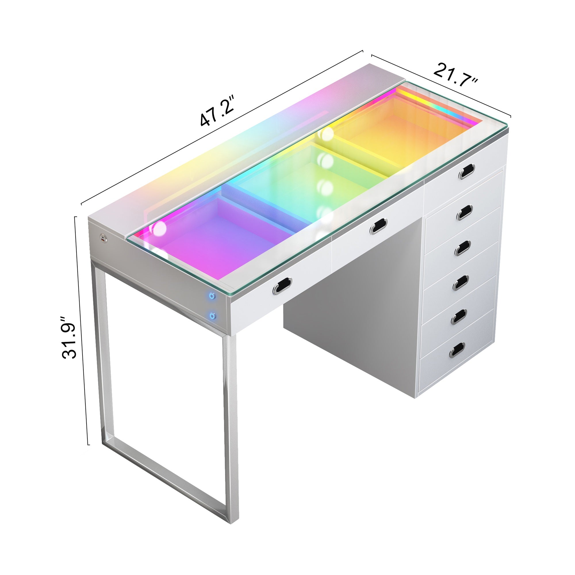 New Release ! VANITII Chelsea Vanity Desk