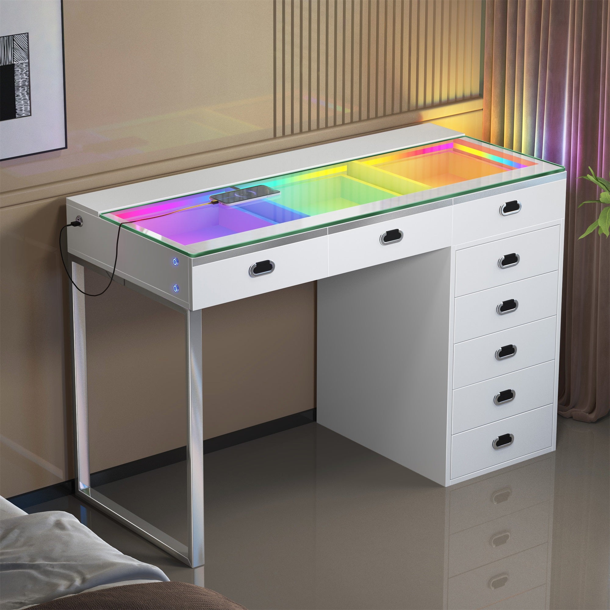 New Release ! VANITII Chelsea Vanity Desk