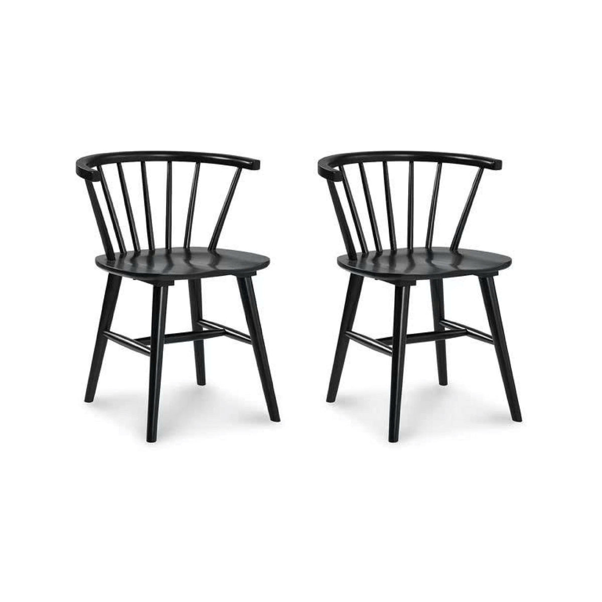 SIDE CHAIR (BLACK)-2pcs/CTN