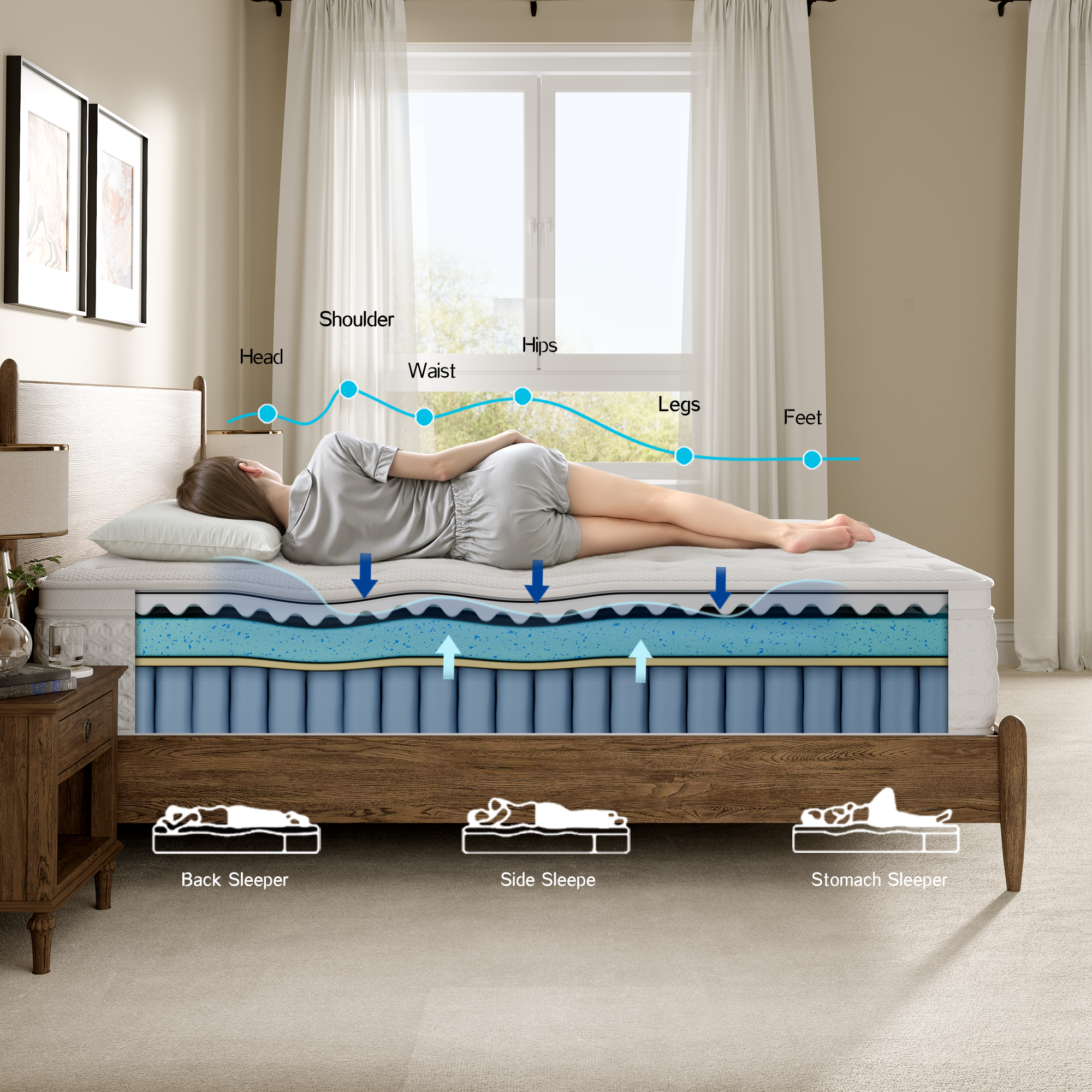 HM03 Hybrid Mattress