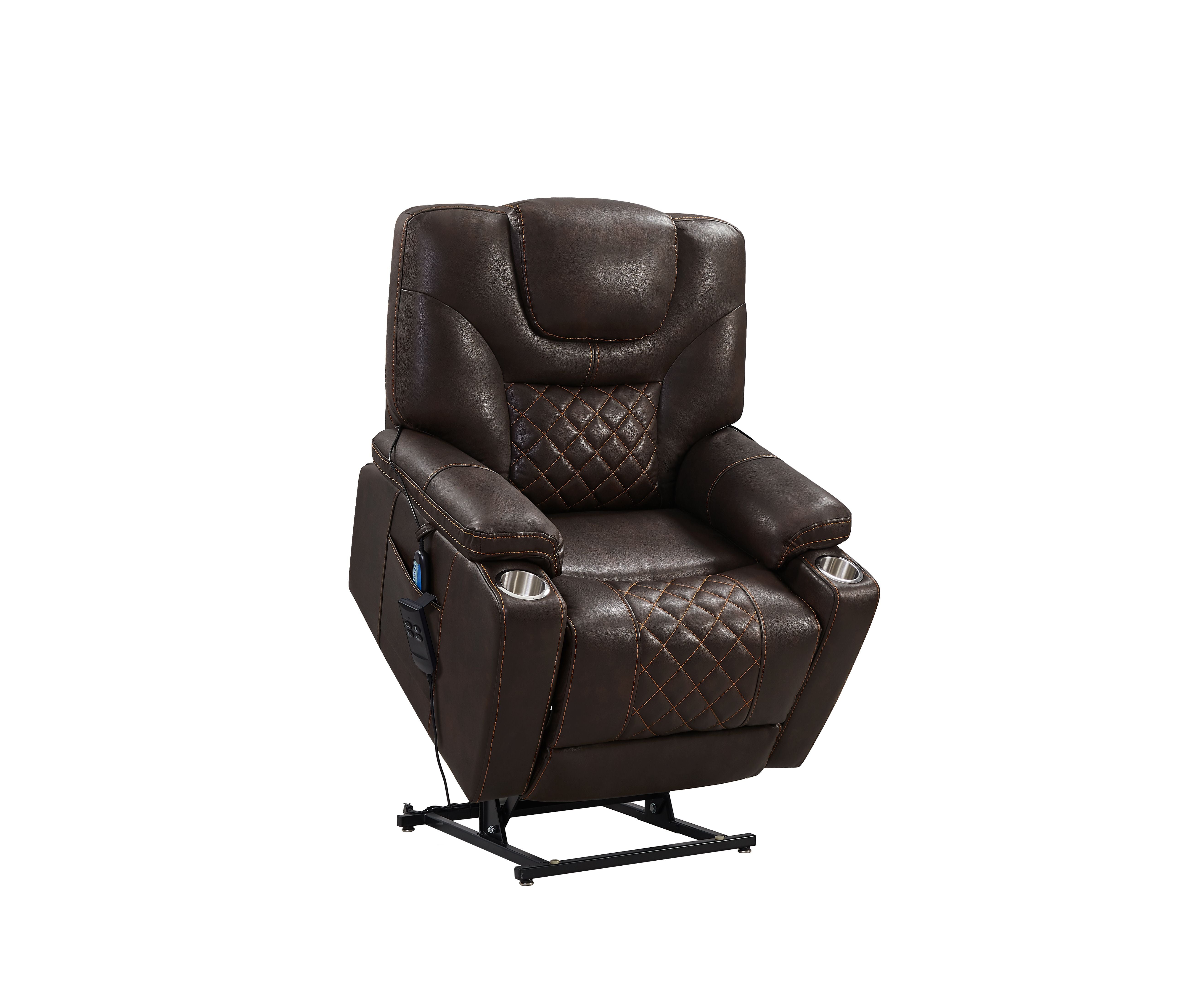 Massage Lift Chair Brown
