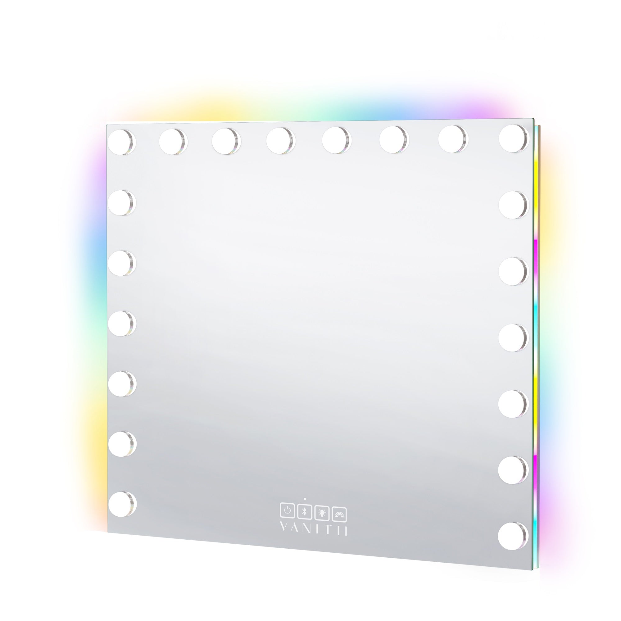 VANITII Mary Hollywood Vanity Mirror with RGB and Bluetooth Speaker