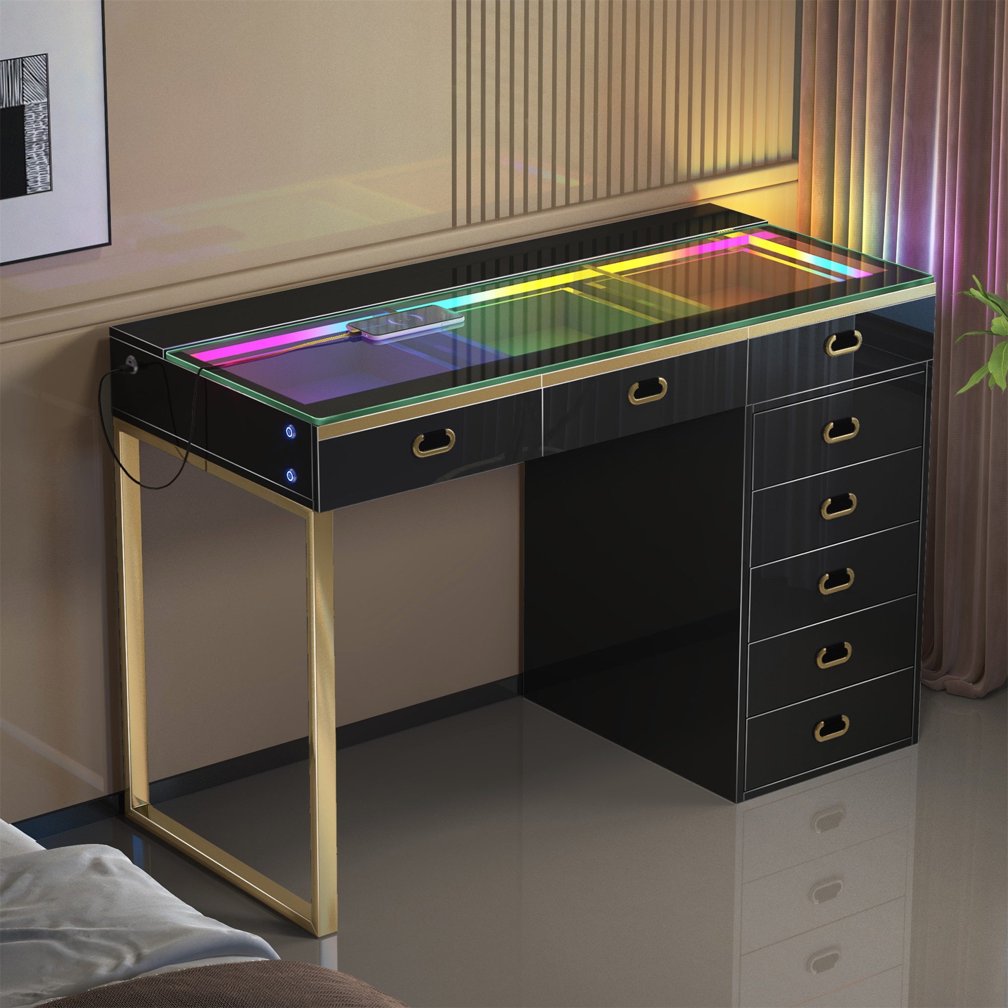 New Release ! VANITII Chelsea Vanity Desk