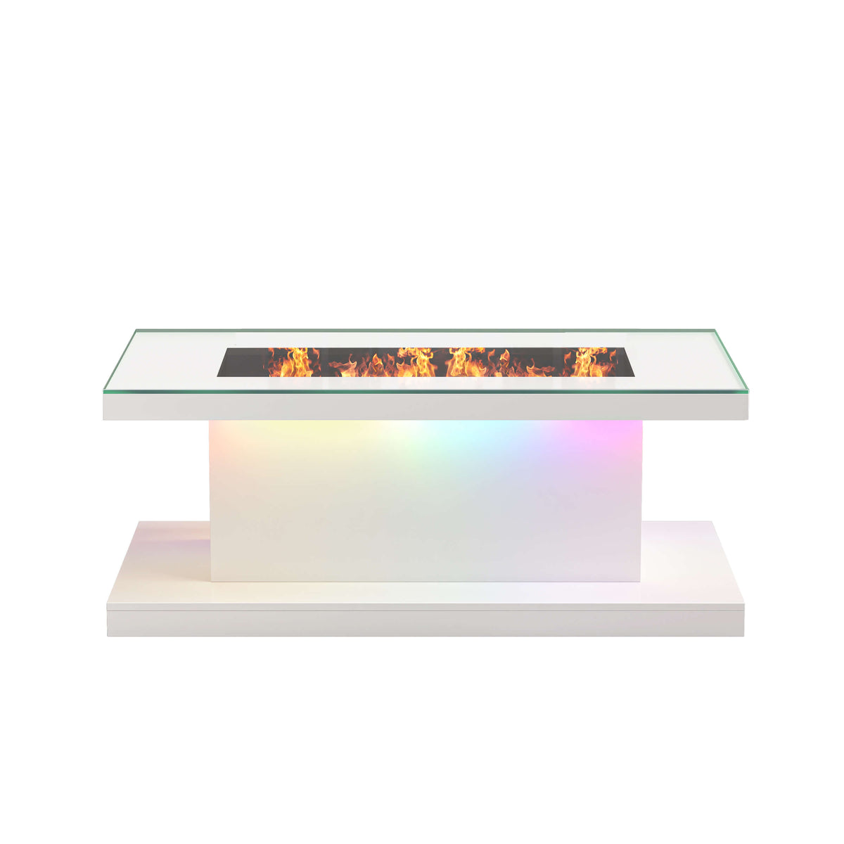 Kelly Coffee Table with Realistic Flame Effect