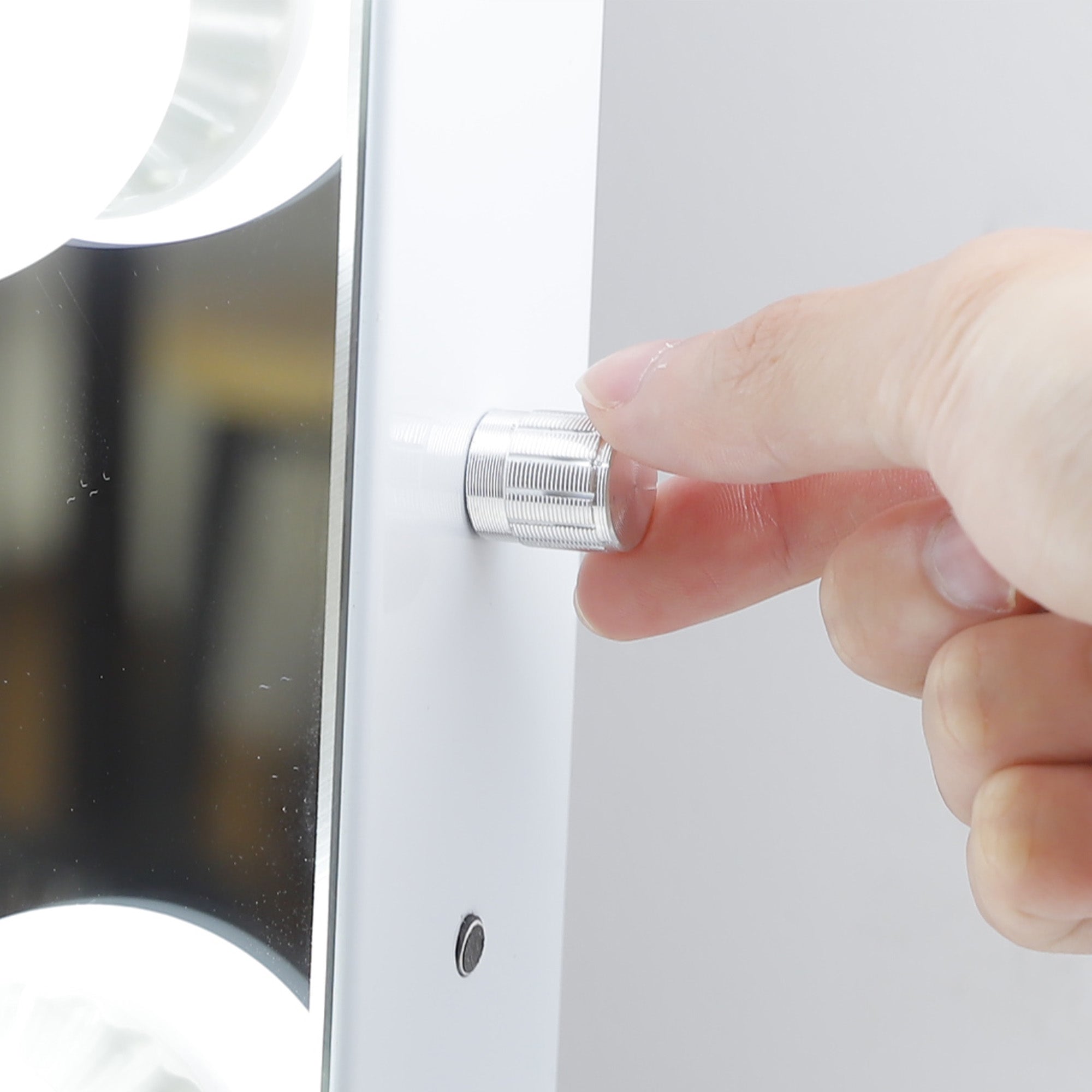 Adjust the brightness of the lights