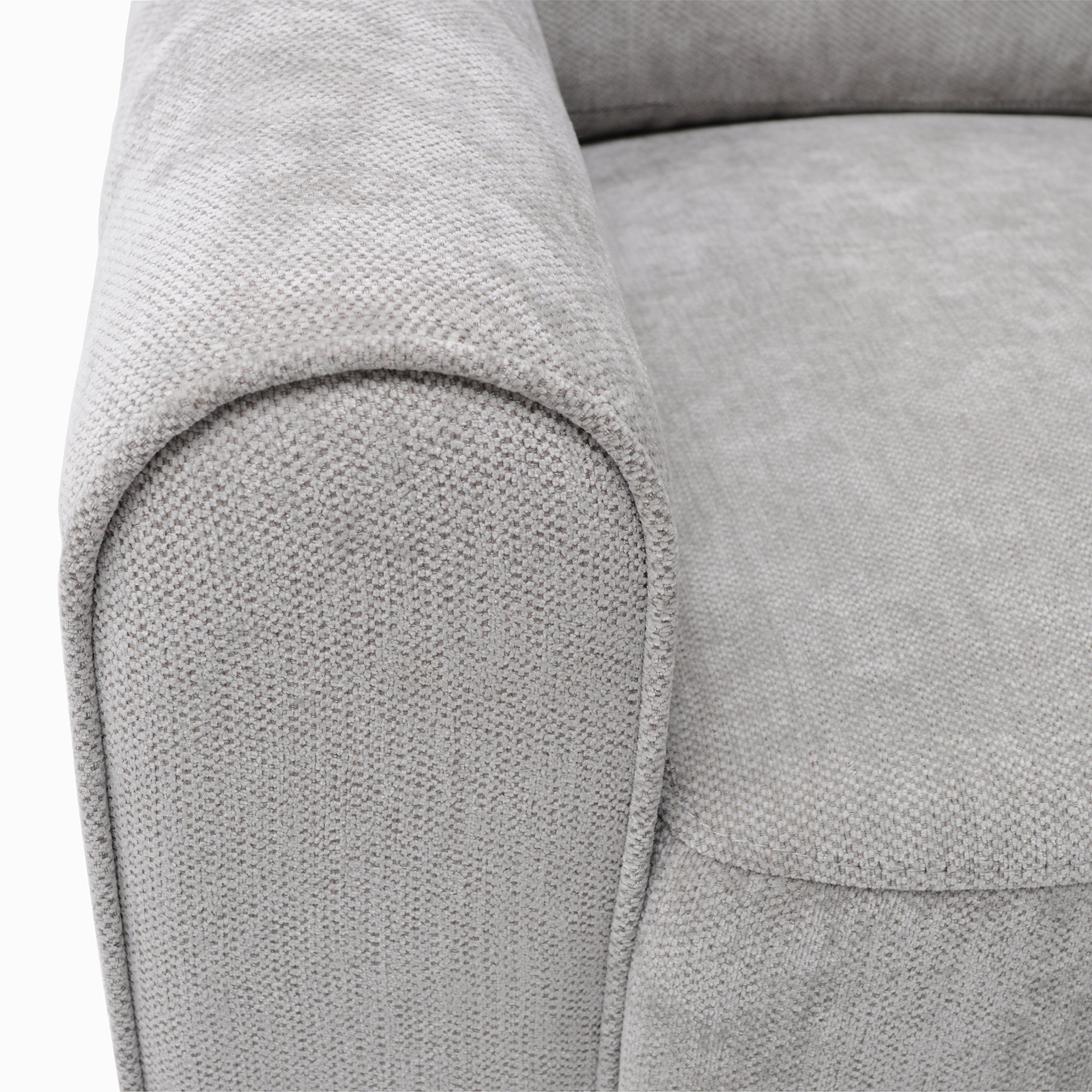 L-Shape recliner with storage
