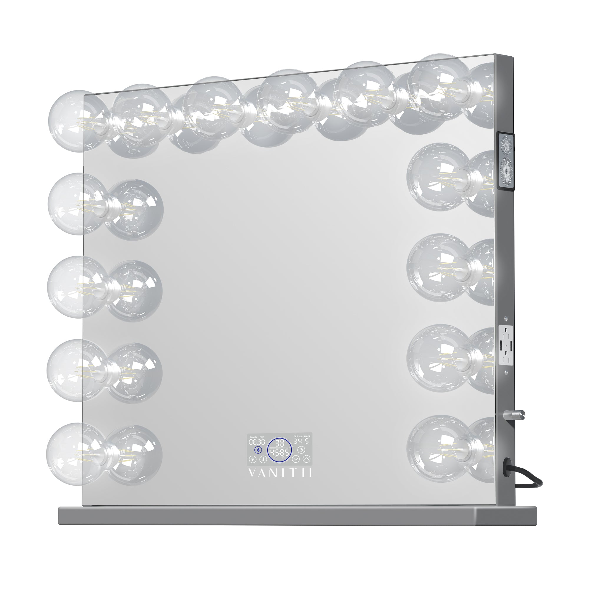 VANITII Marilyn Hollywood Vanity Mirror Pro Max- Tabletop or Wall Mount Vanity Mirror with 14 G95FLM Bulbs