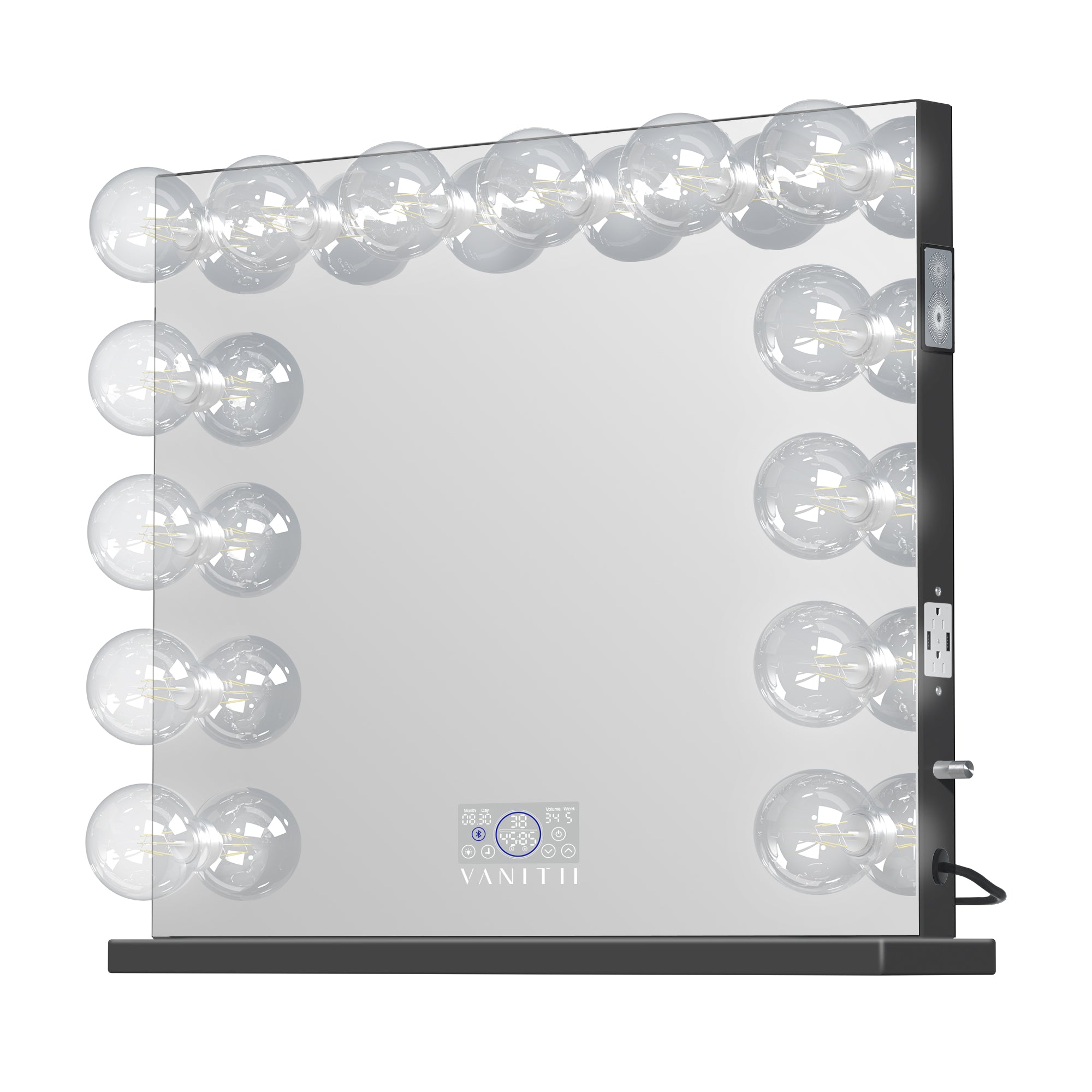 VANITII Marilyn Hollywood Vanity Mirror Pro Max- Tabletop or Wall Mount Vanity Mirror with 14 G95FLM Bulbs