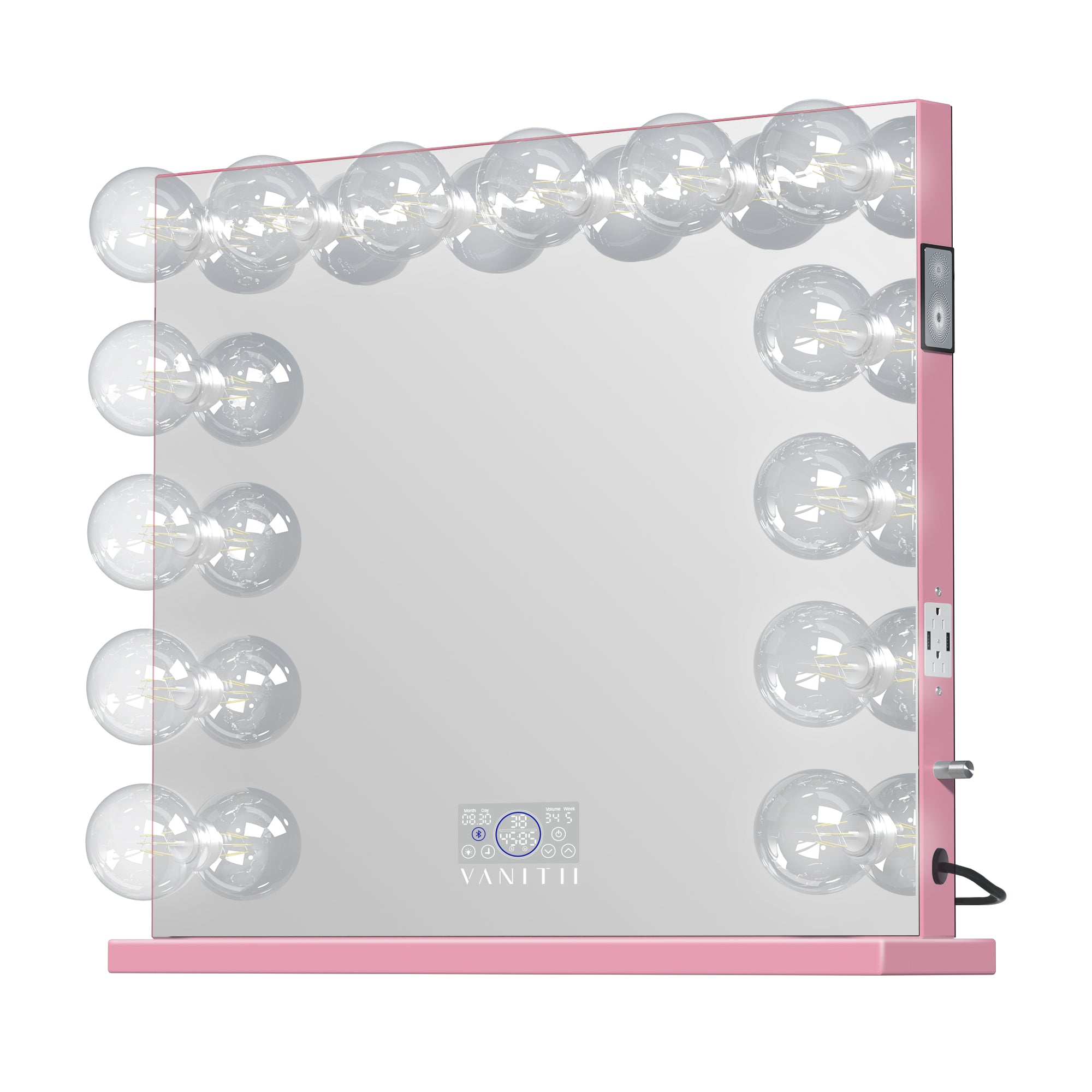 VANITII Marilyn Hollywood Vanity Mirror Pro Max- Tabletop or Wall Mount Vanity Mirror with 14 G95FLM Bulbs