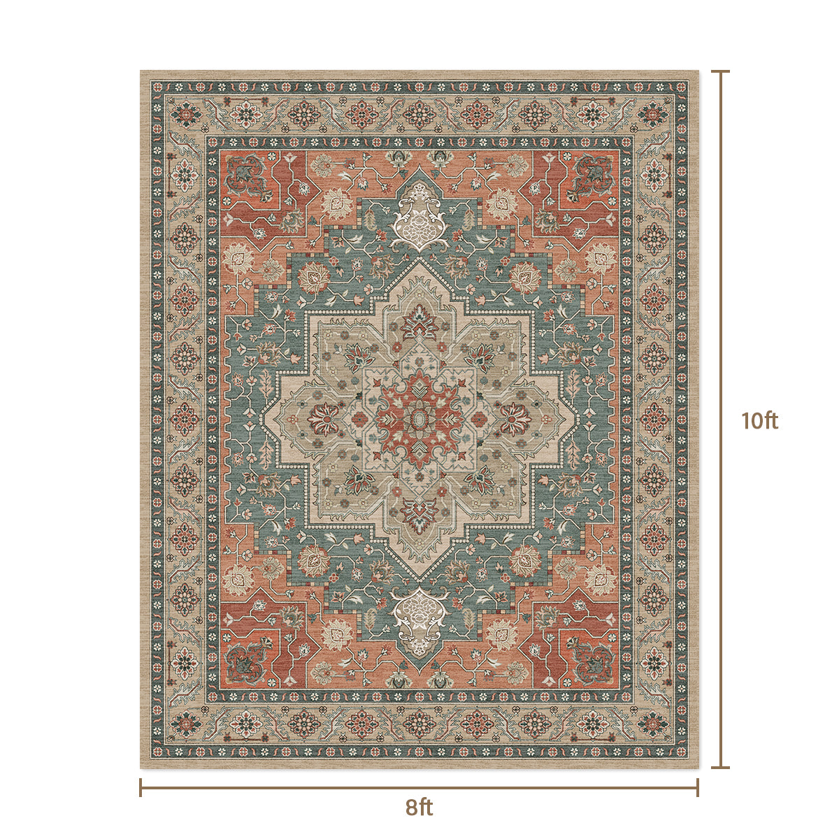 Living Room Washable Area Rugs