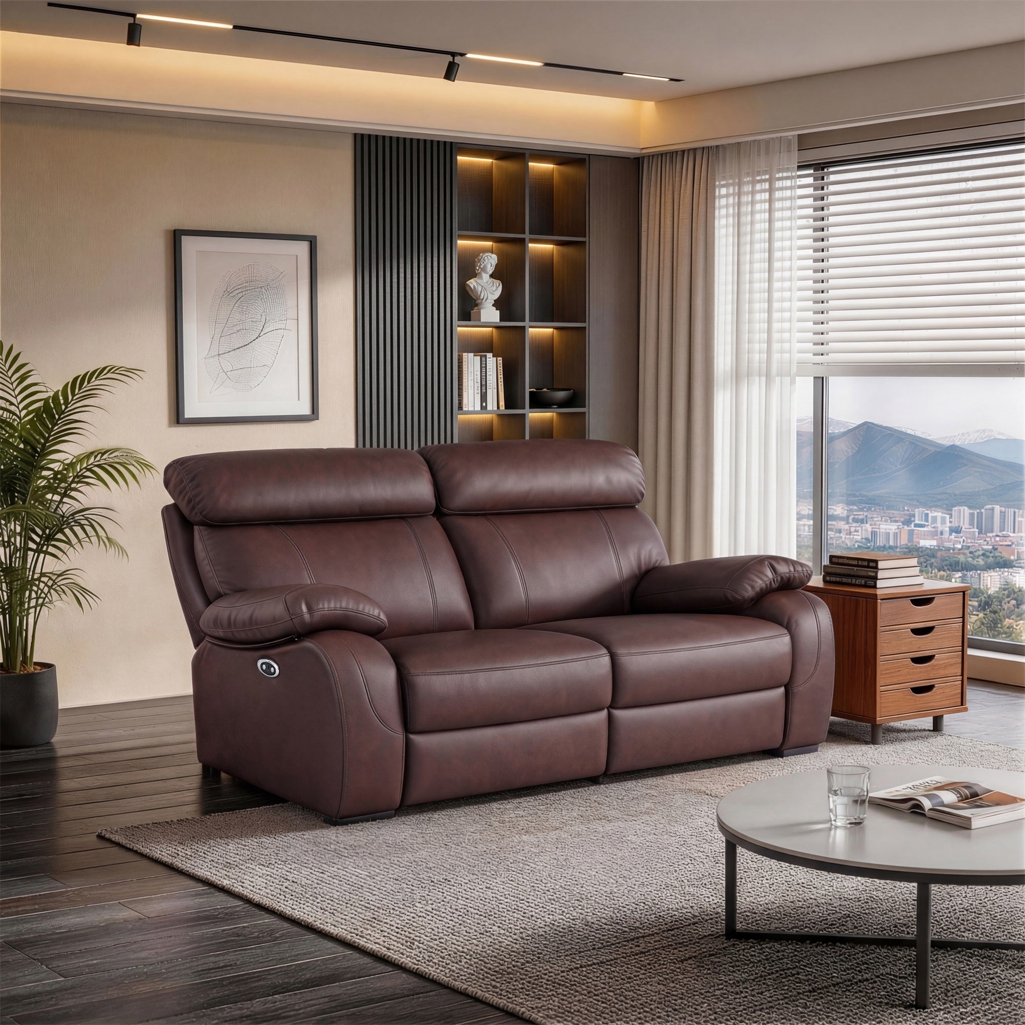 Harry Brown Power Motion Loveseat