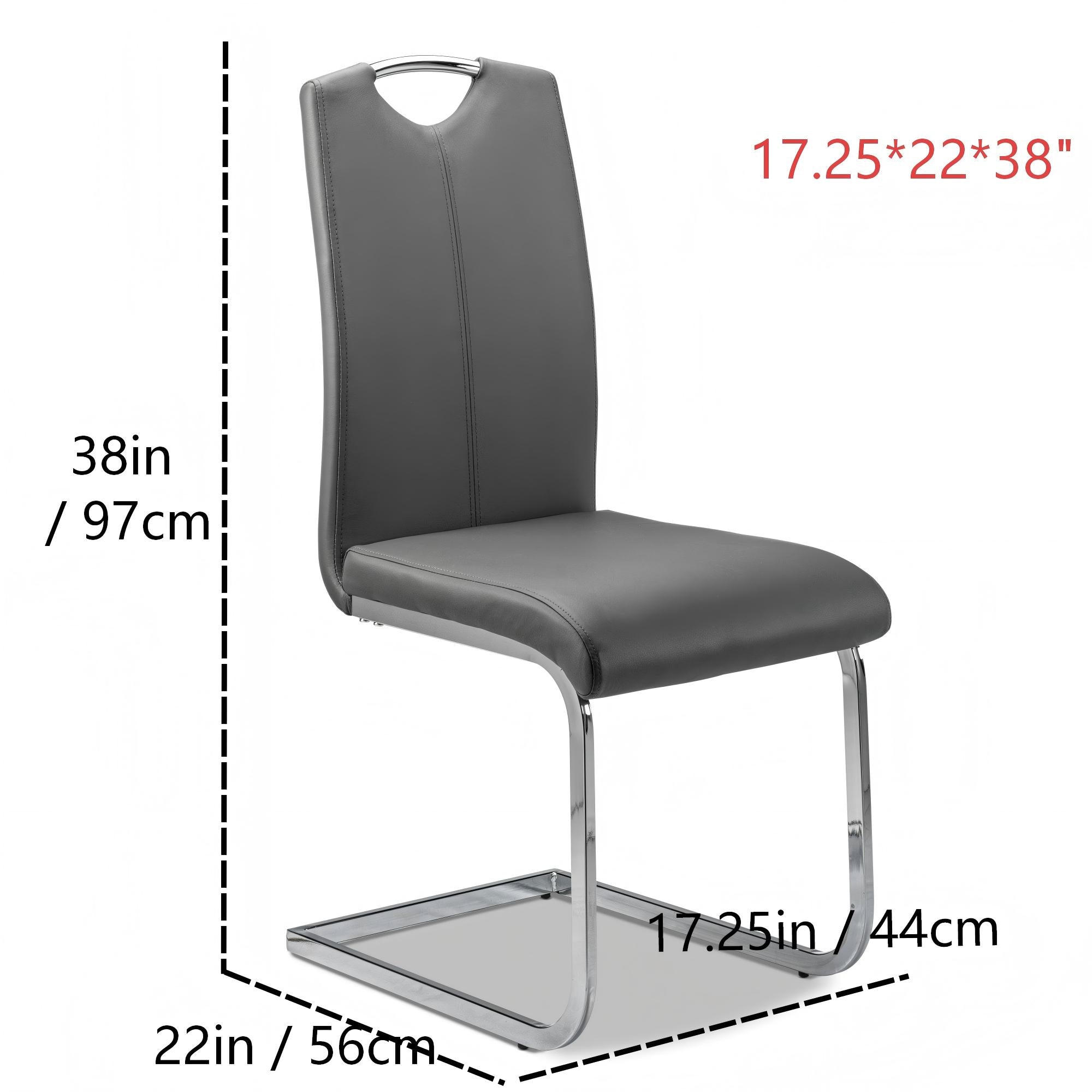 Side Chair with Handle