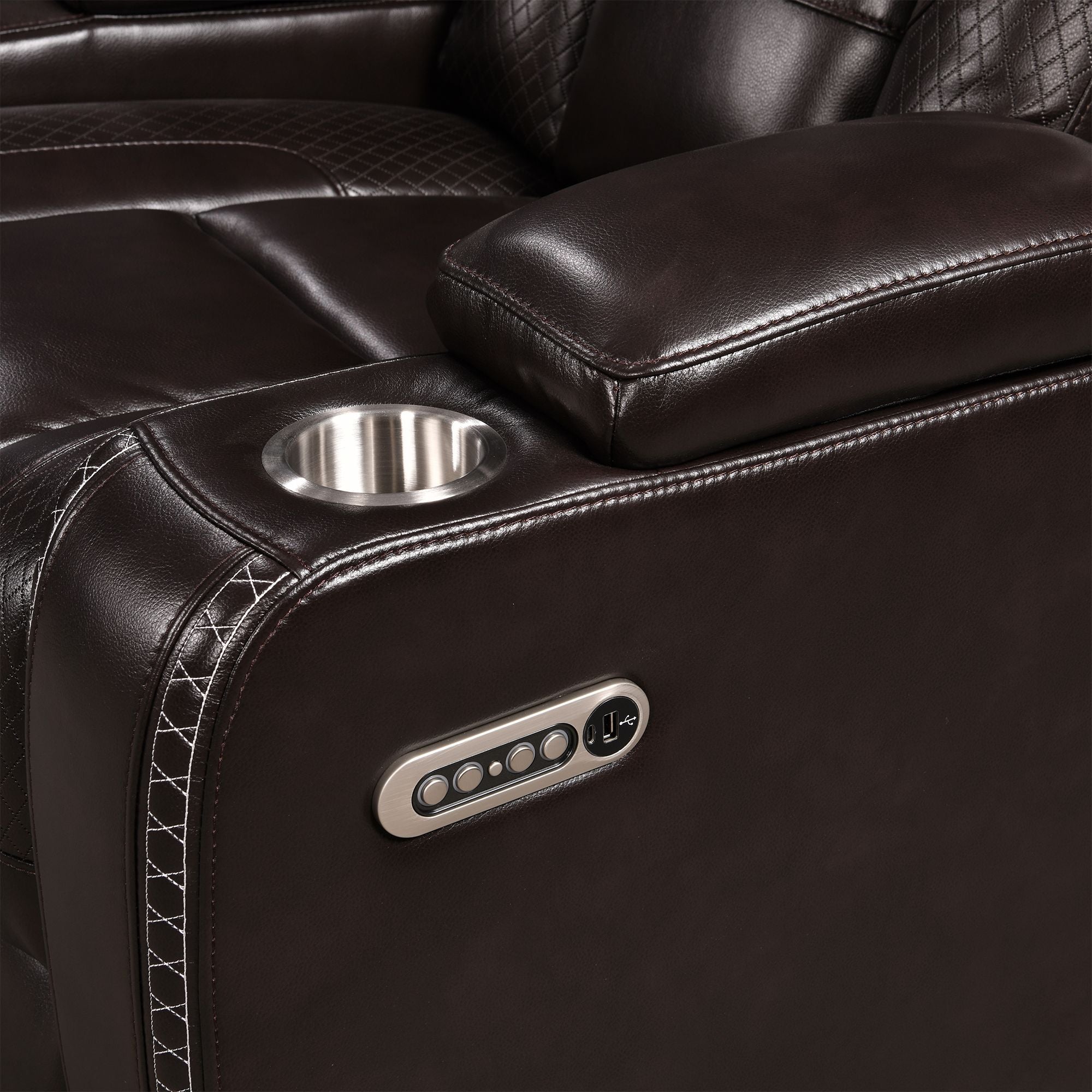 Power Recliner Sectional MC2856B