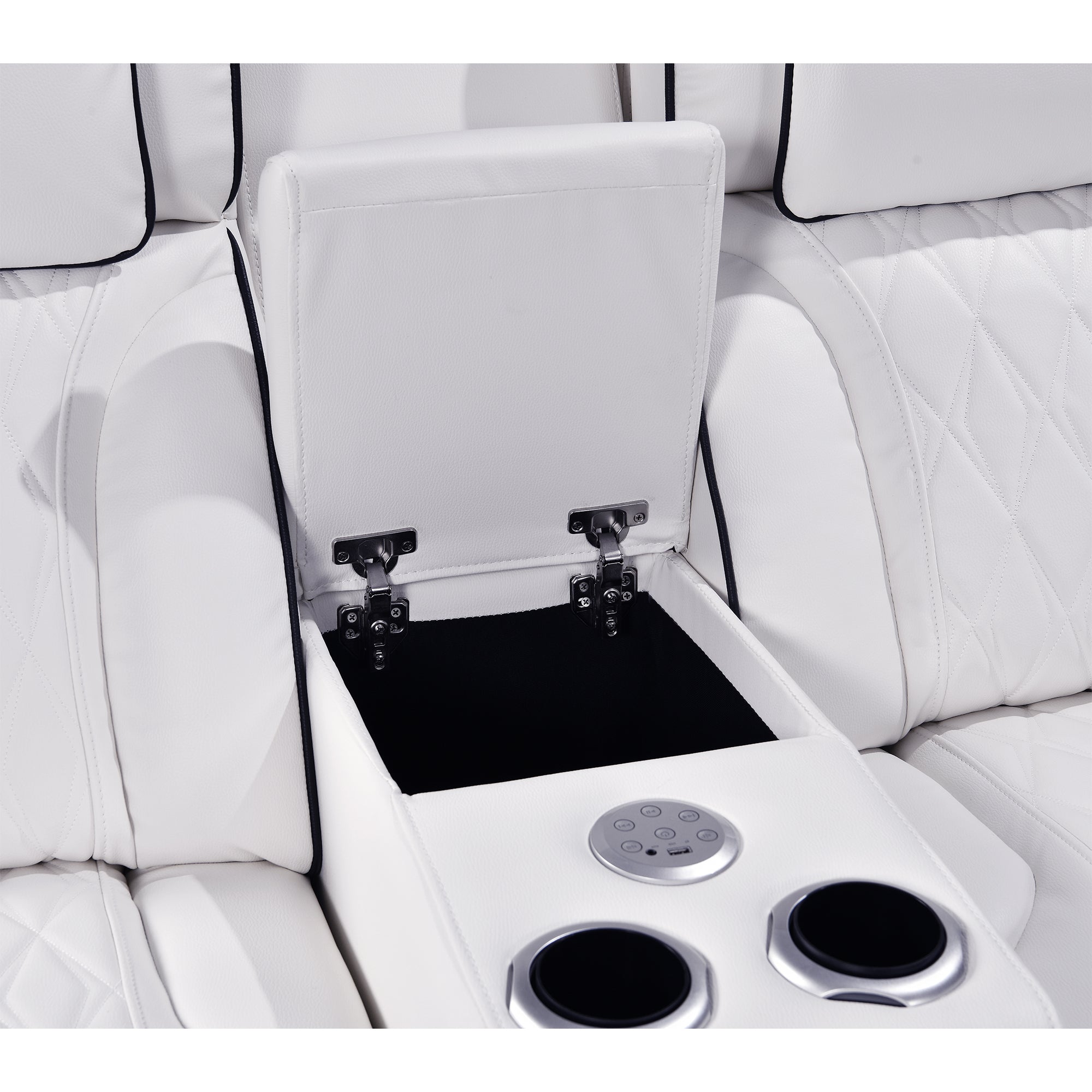 Power Recliner Sofa & Loveseat & Chair MR2953 White