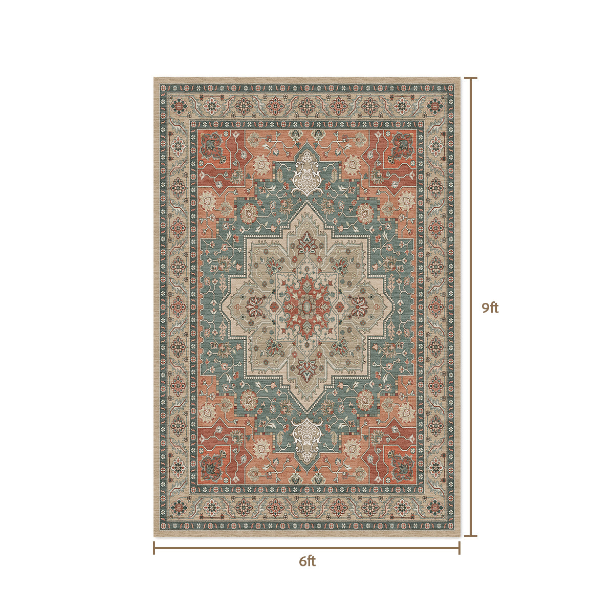 Living Room Washable Area Rugs