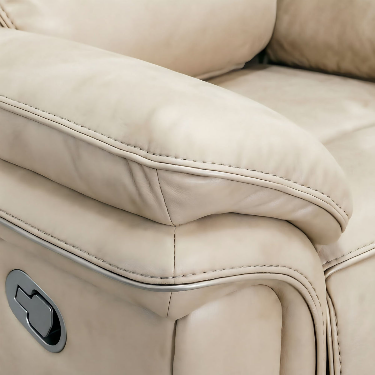 Melt Padded Backrest Faux Leather Recliner 1PP