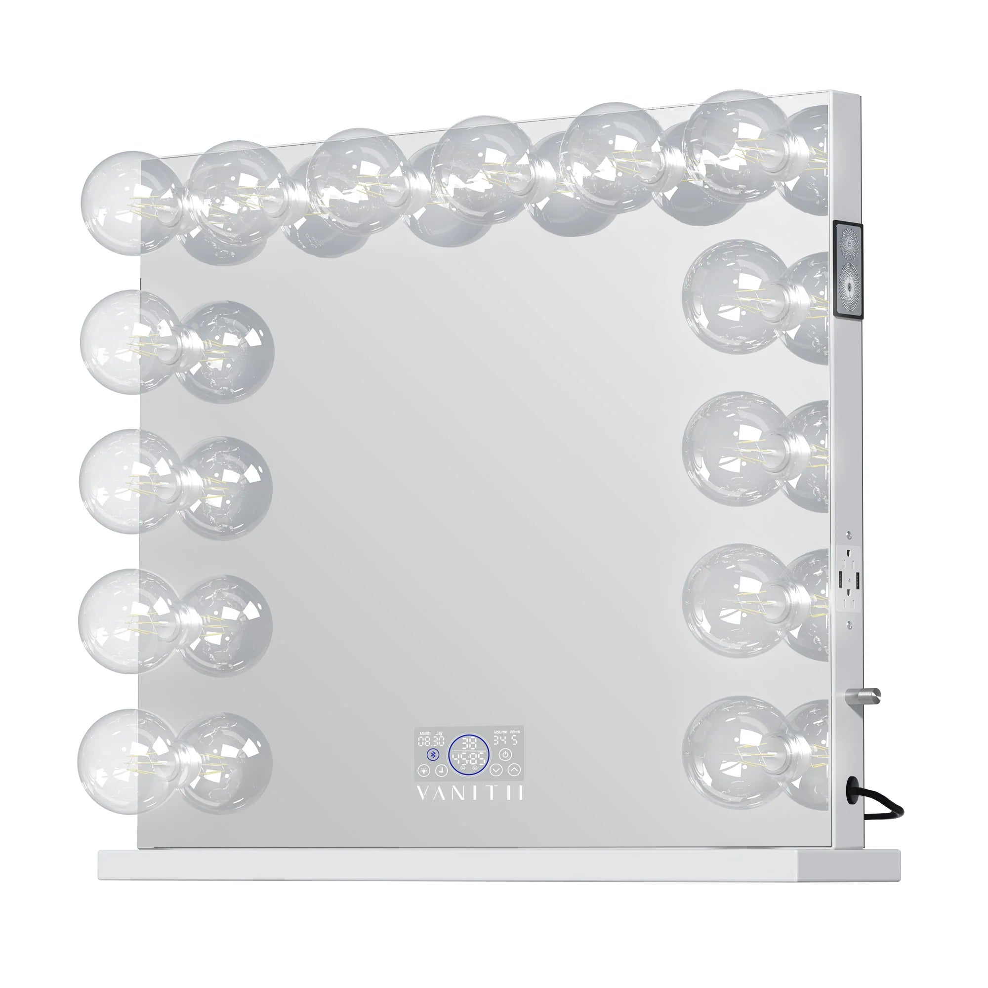 VANITII Marilyn Hollywood Vanity Mirror Pro Max- Tabletop or Wall Mount Vanity Mirror with 14 G95FLM Bulbs