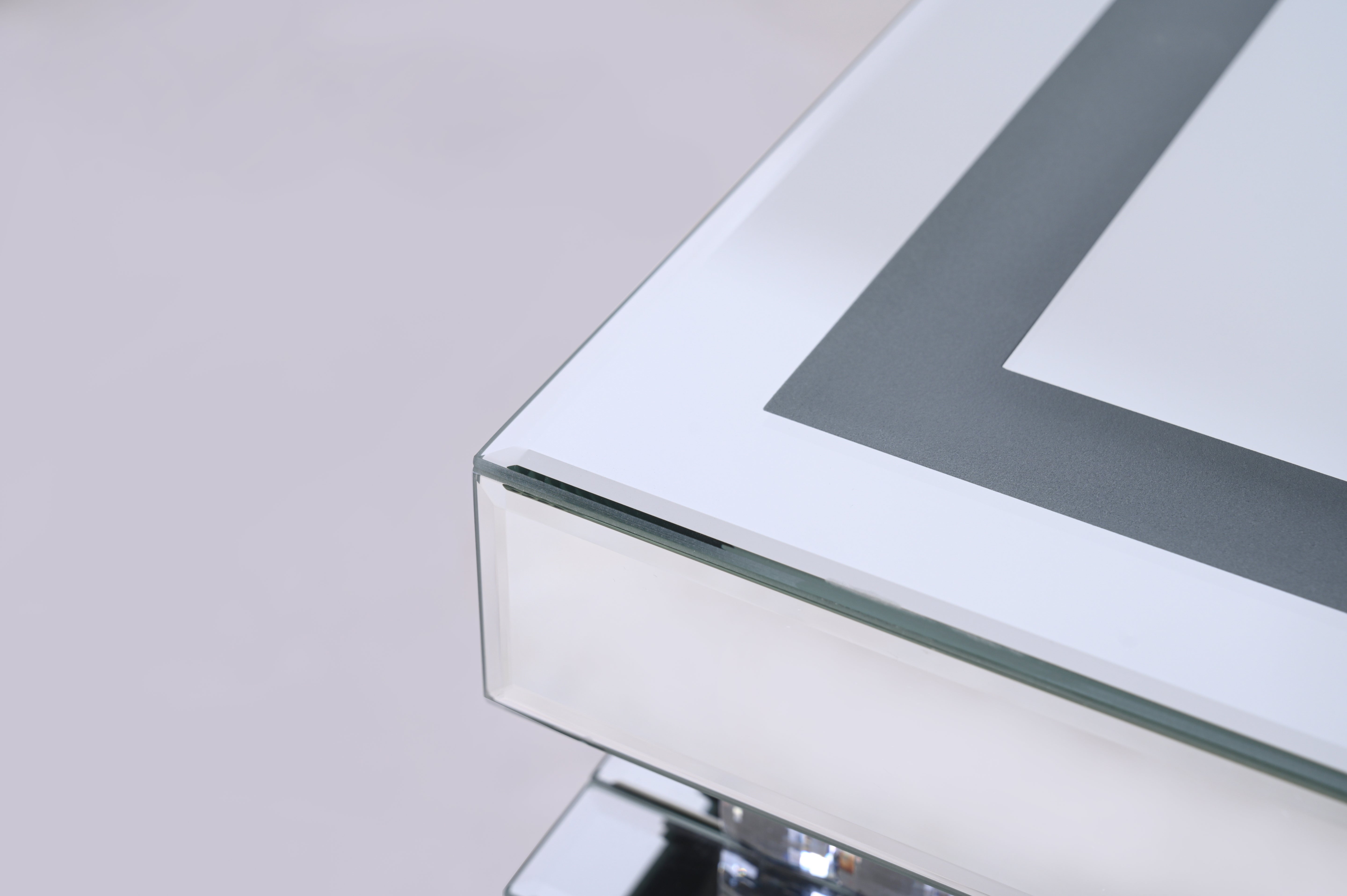 VANITII LED Bedside Table with Wireless Charger