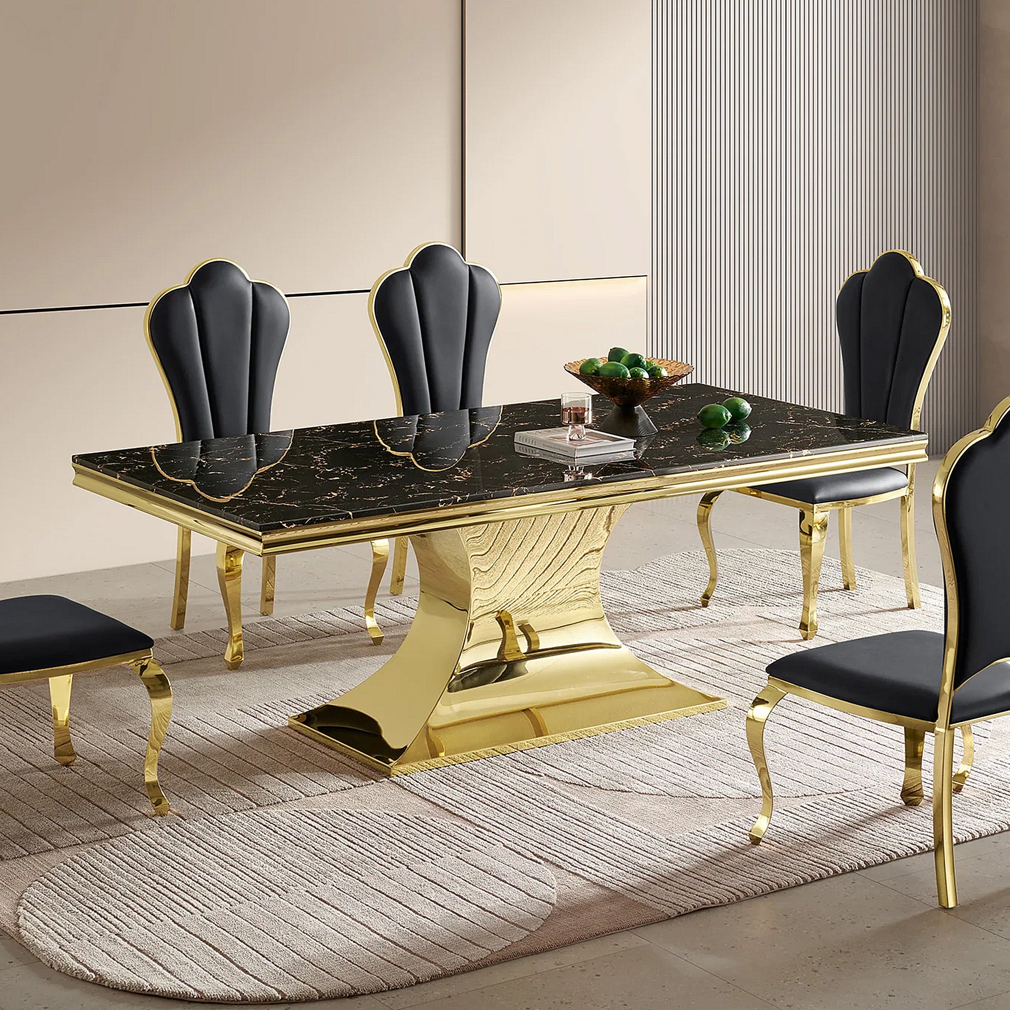 New Design Marble Top Dining Table
