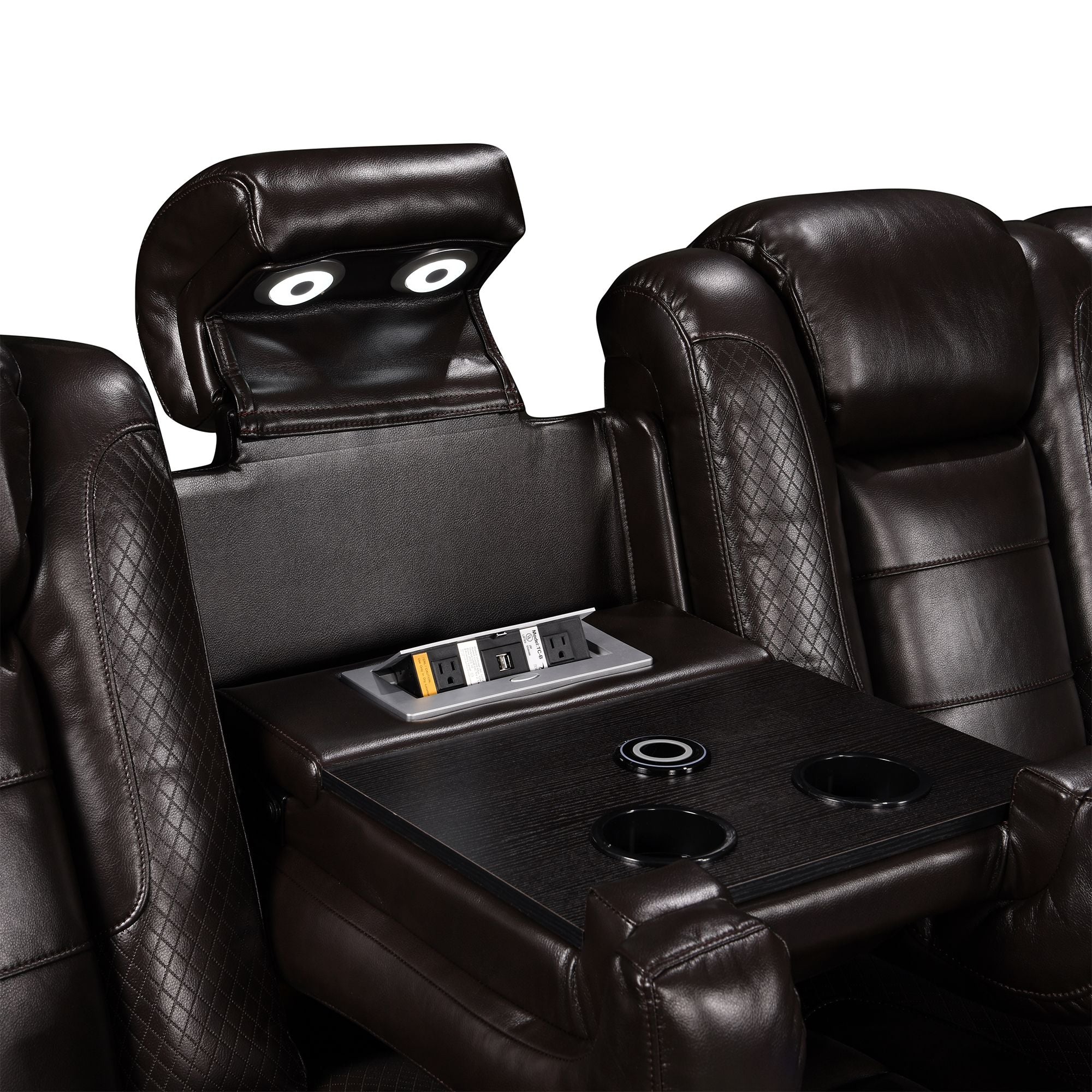 Power Recliner Sectional MC2856B