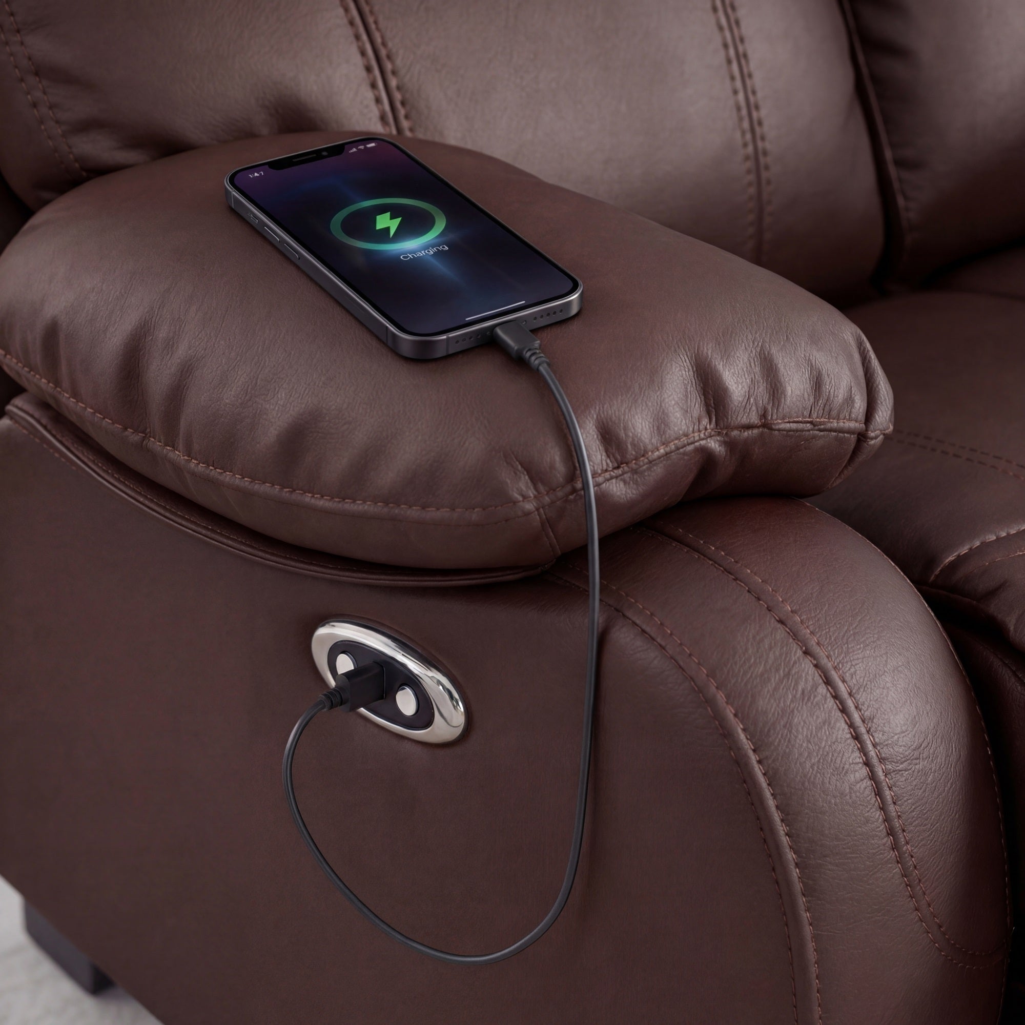 Harry Brown Power Motion Loveseat