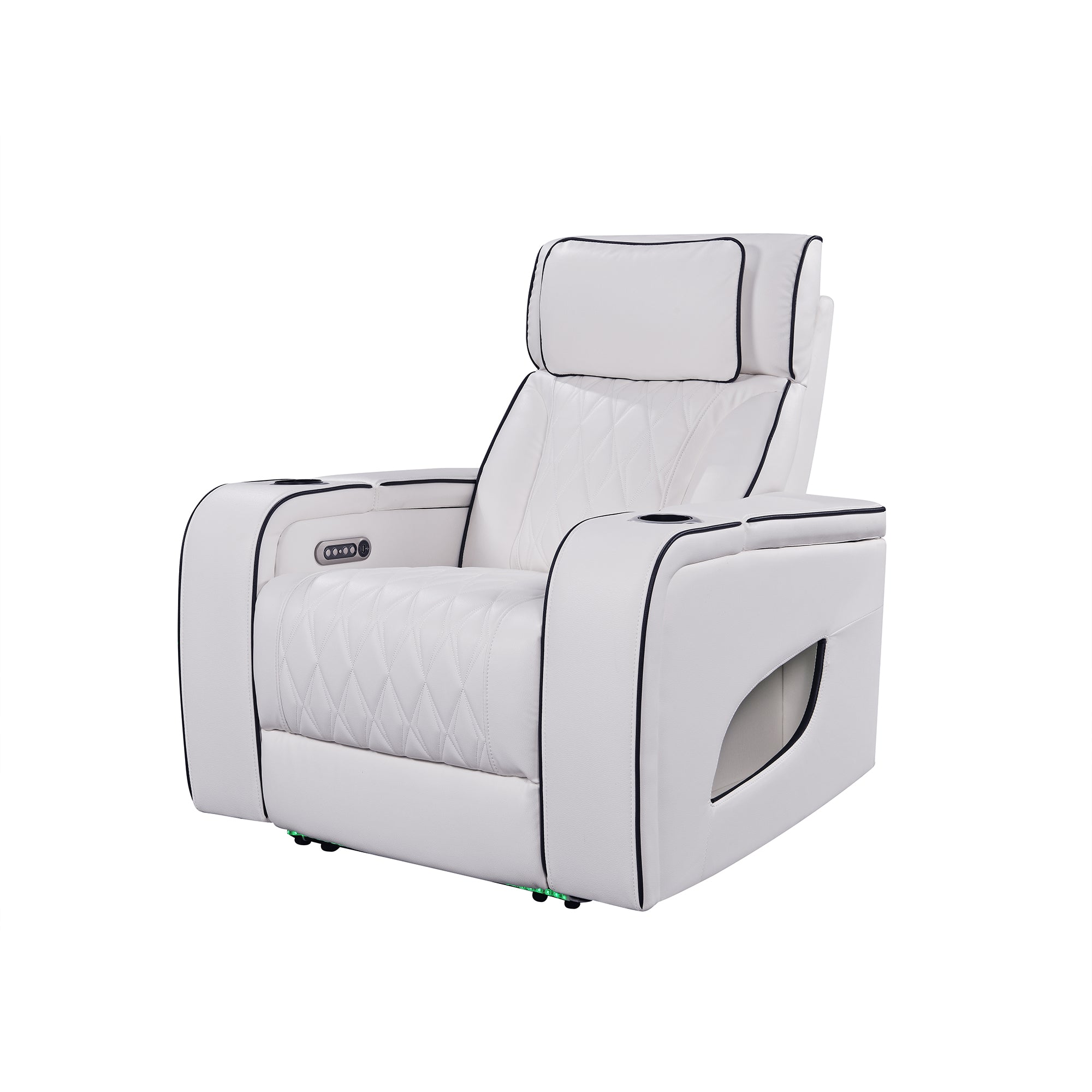 Power Recliner Sofa & Loveseat & Chair MR2953 White