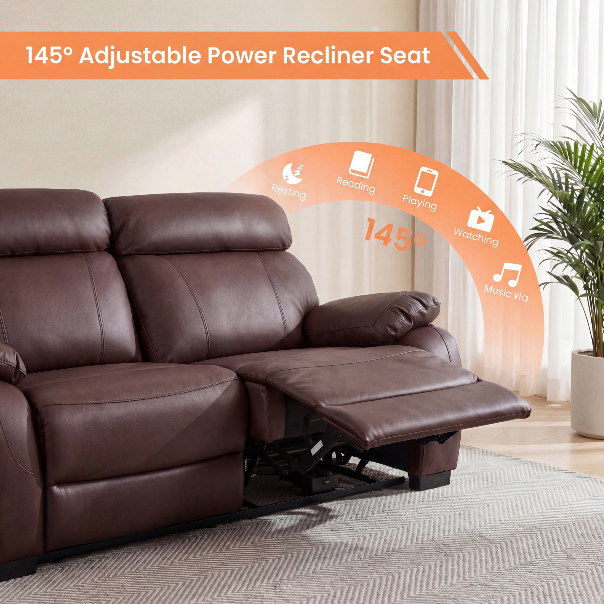 Harry Brown Power Recliner Sofa