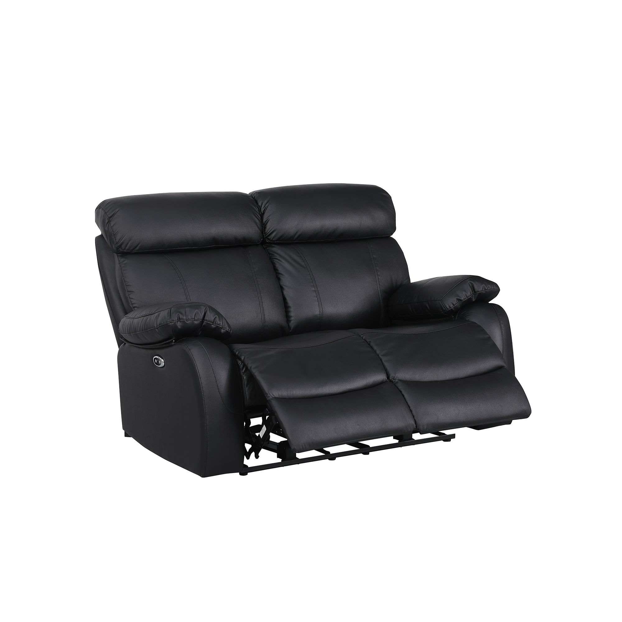 Harry Black Power Motion Loveseat