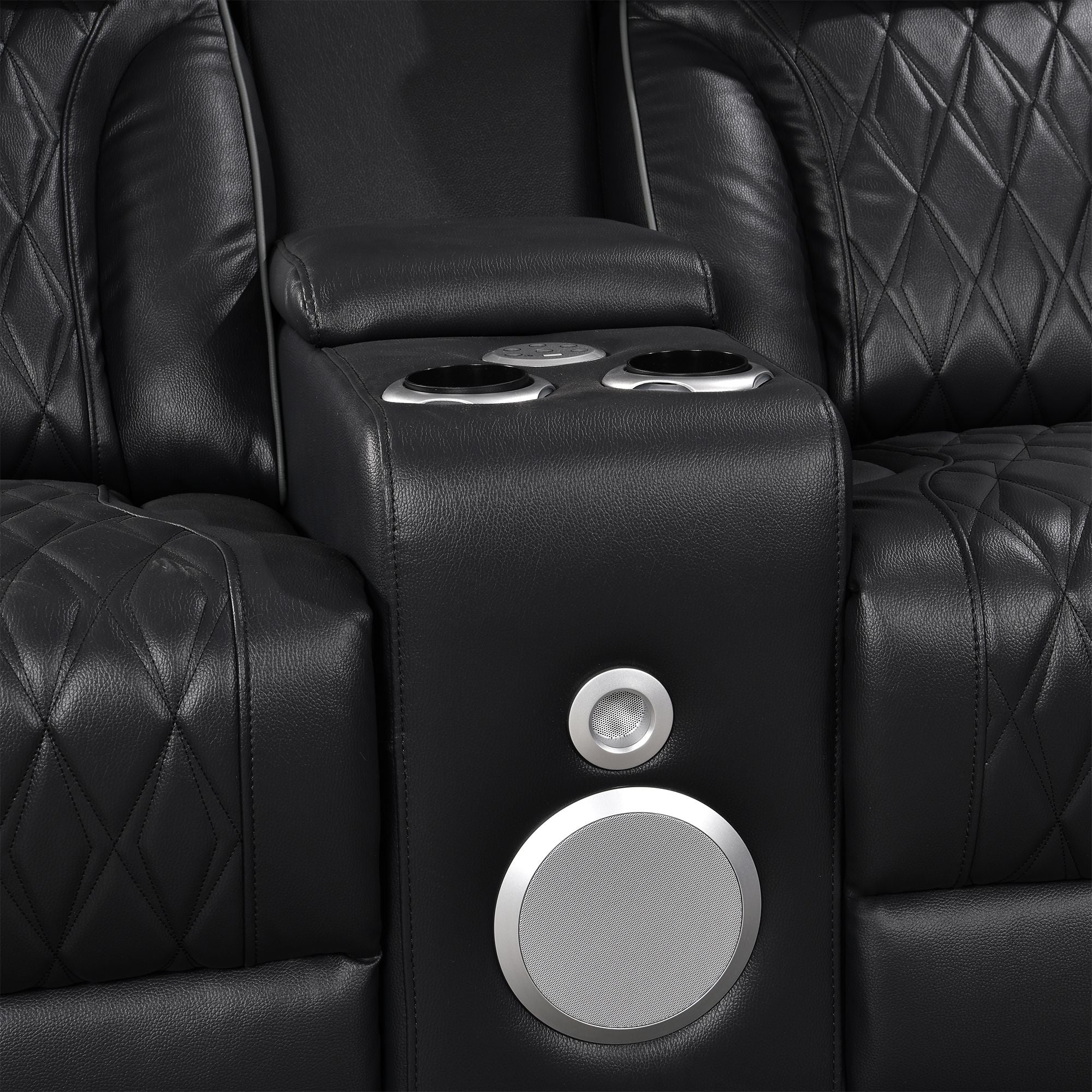 Power Recliner Sofa & Loveseat & Chair MR2953 Black