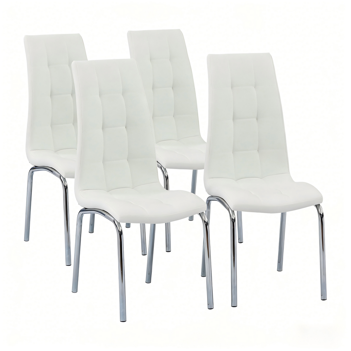 Metal Legs Side Chair-4PCS/CTN