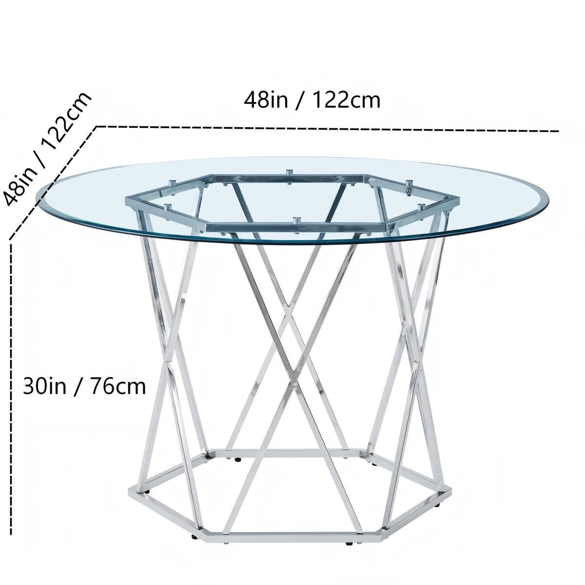 Clean Lines and Modern Style Dining Table