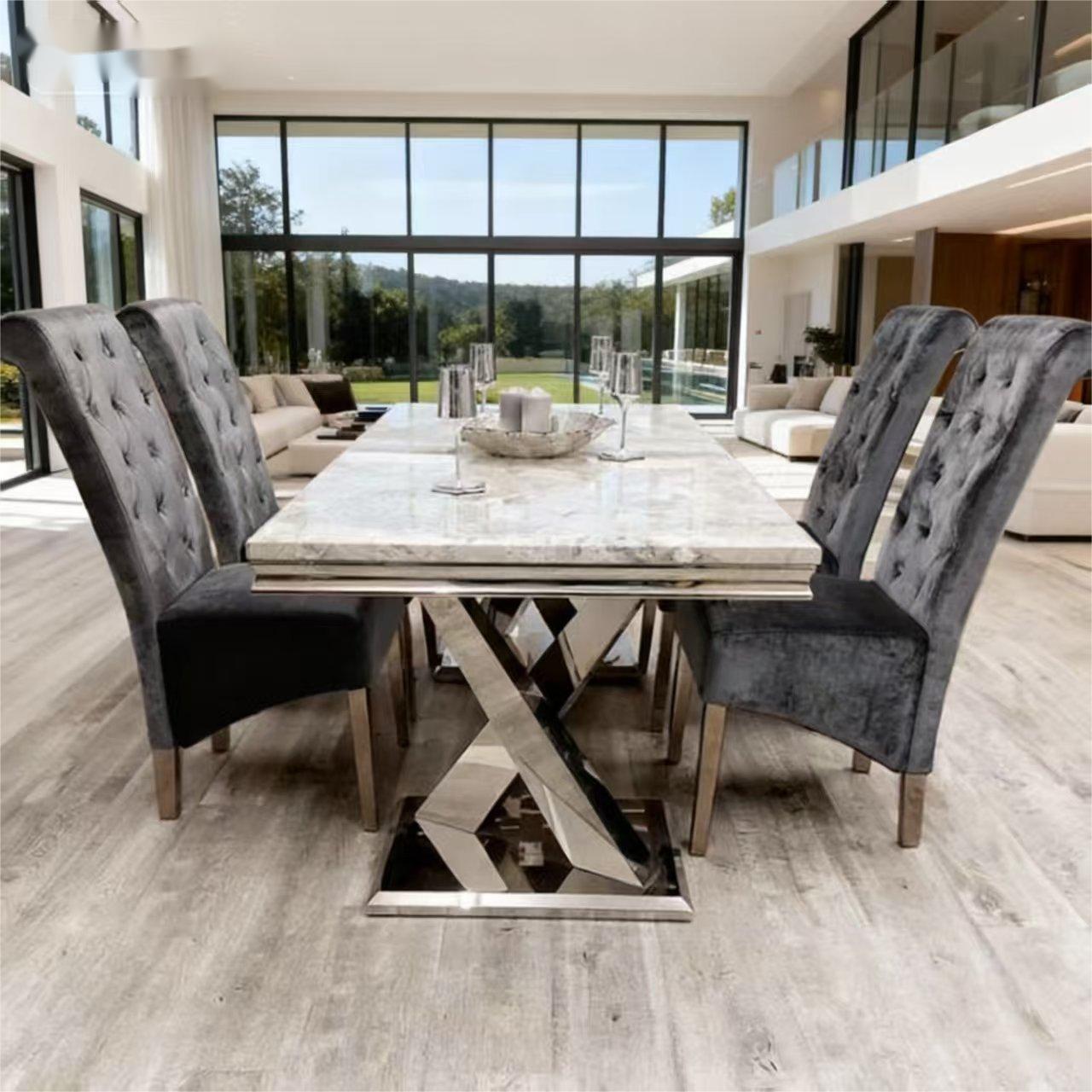 Special design dining chair high back chair 4pCS/CTN