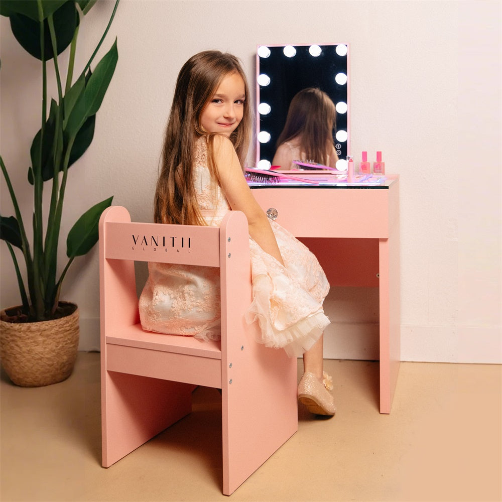 VANITII Elsa Vanity Set – The Perfect Kids Vanity Desk for Little Princesses