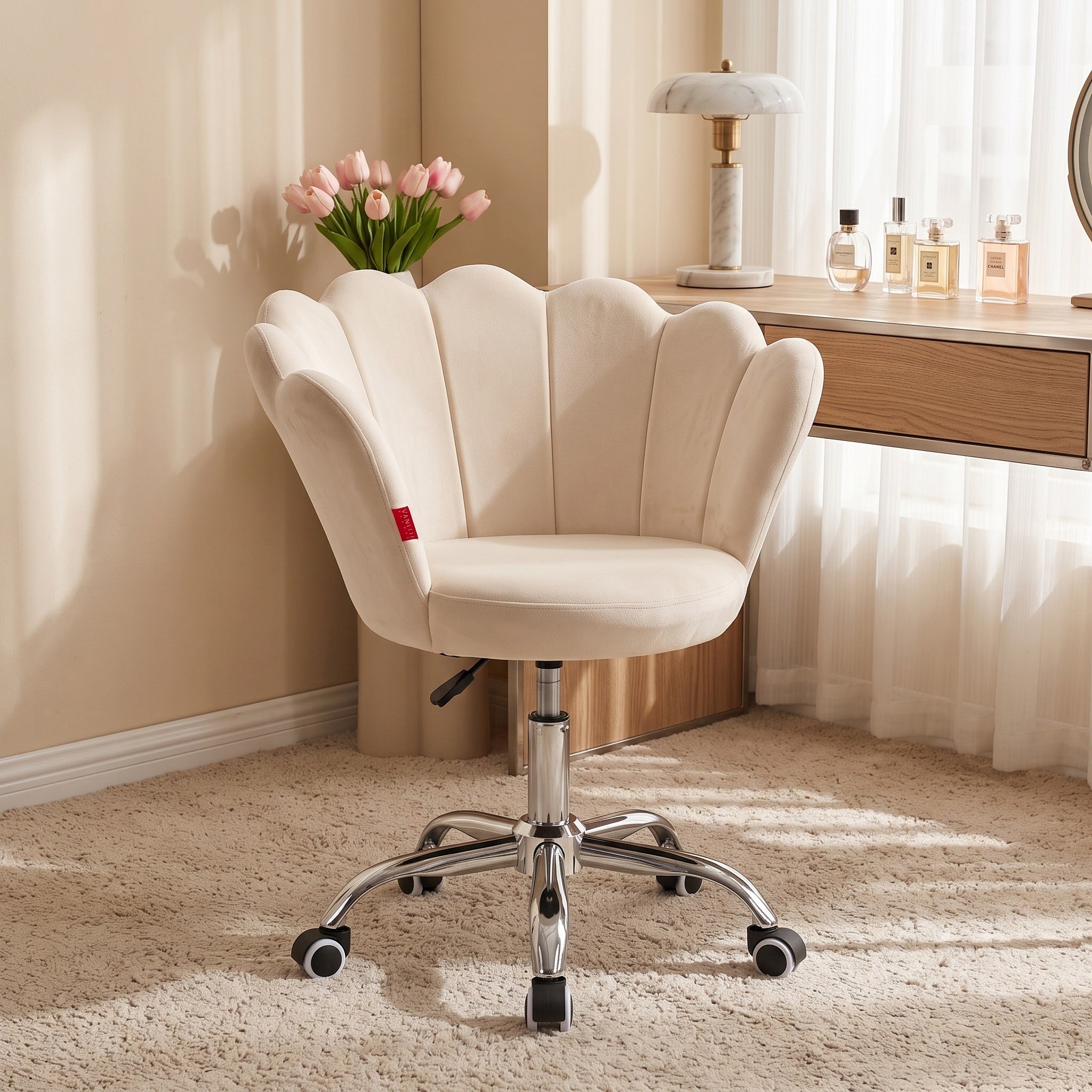 Vanity chair match with the desk