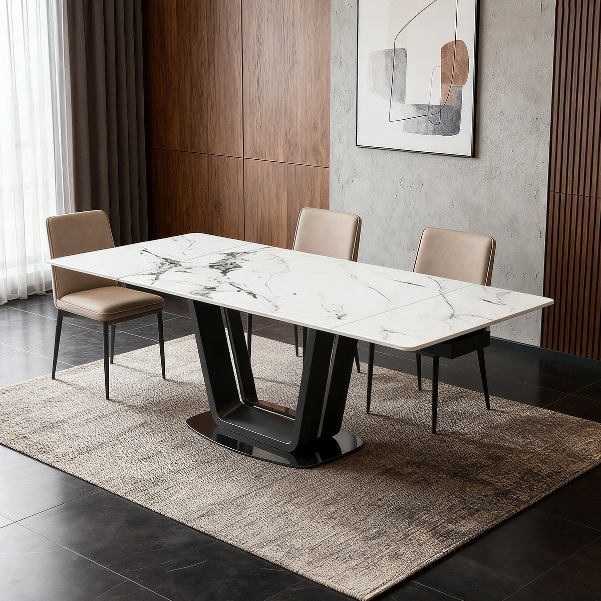 Rock plate functional dining table（Patek Philippe）