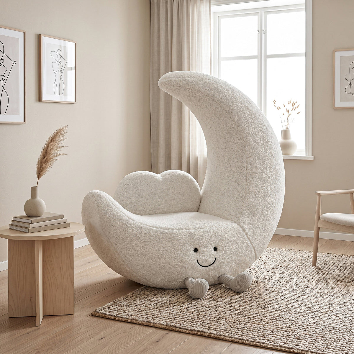 The Luna Sofa brings together comfort, imagination, and style — creating a cozy spot that makes your space feel more special.