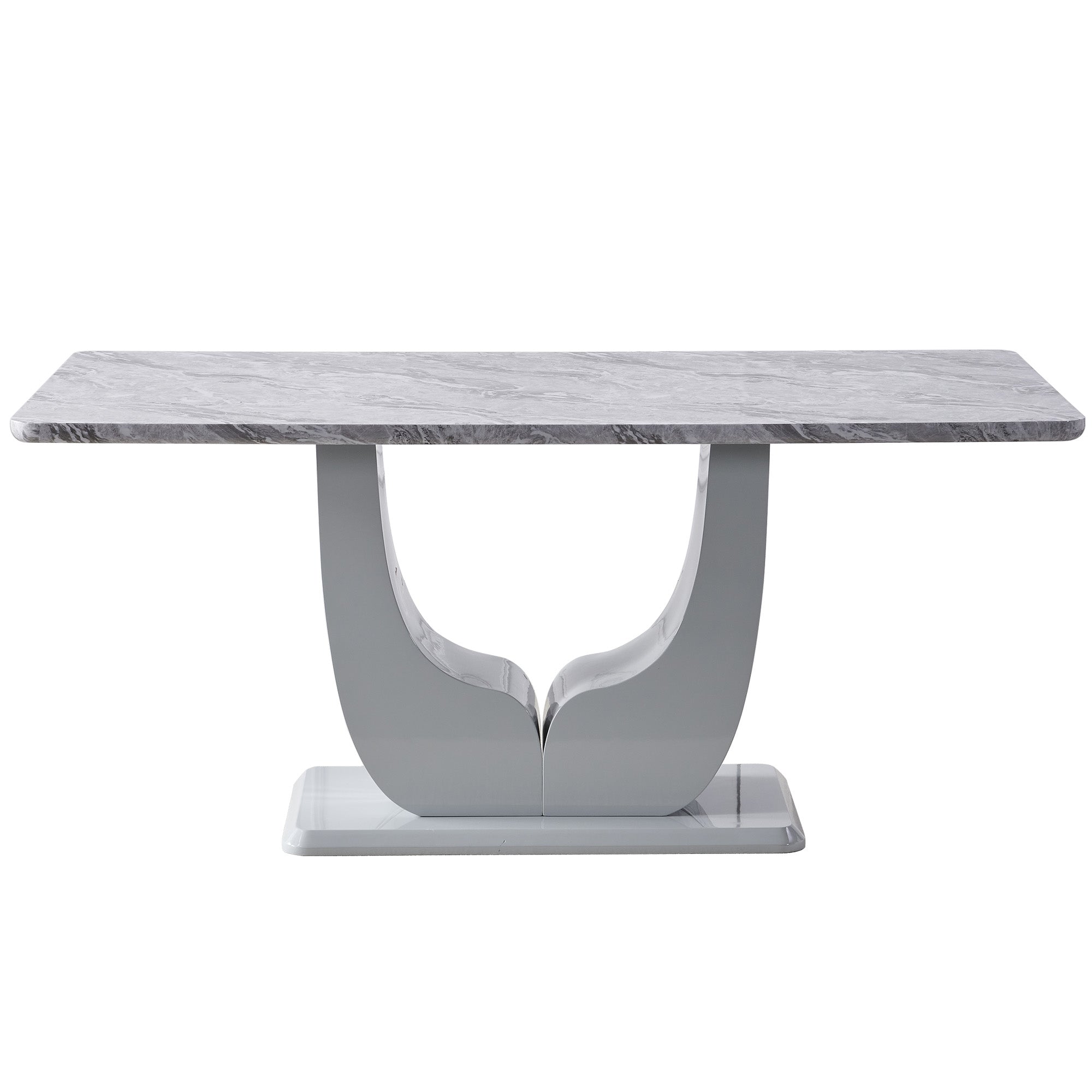 MDF Pedestal Dining Table