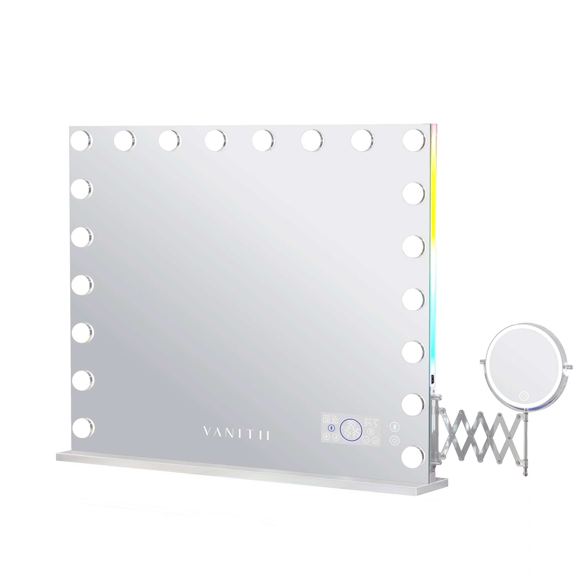 New Release! VANITII Hollywood 18/20 Bulbs Light Mirror with Bluetooth