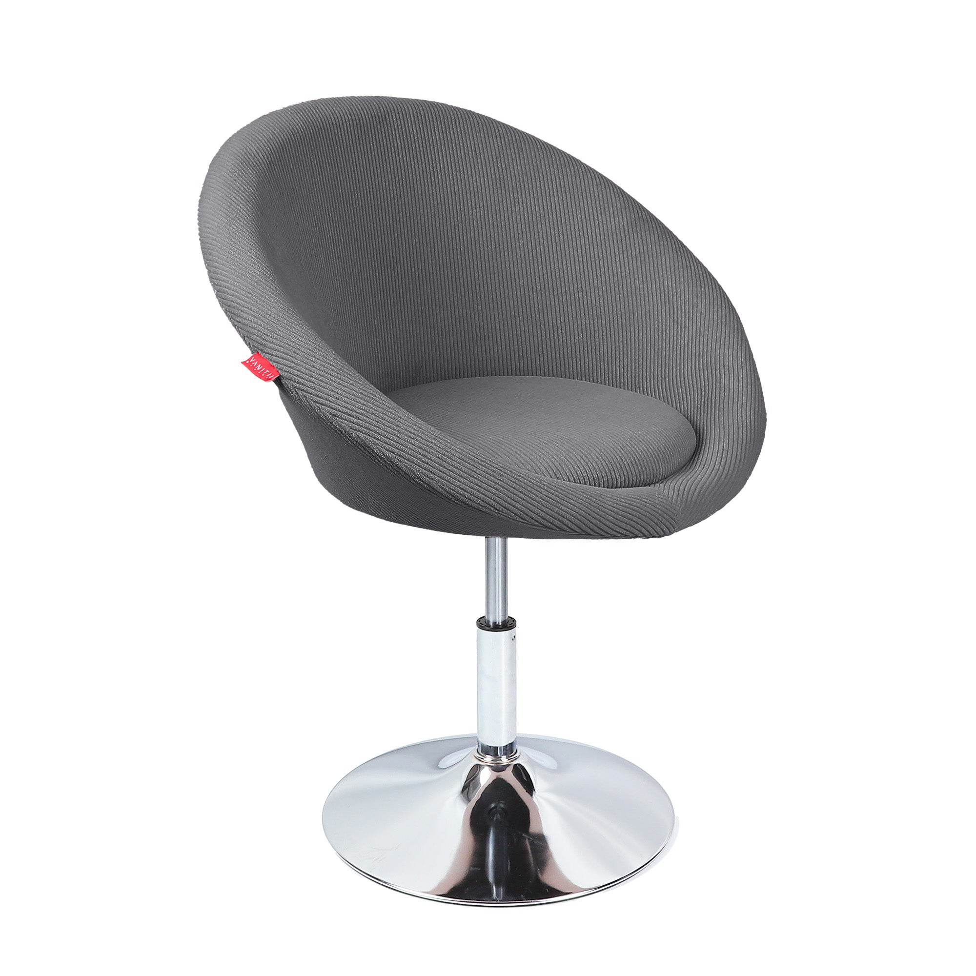 Bella Swivel Corduroy Vanity Chair