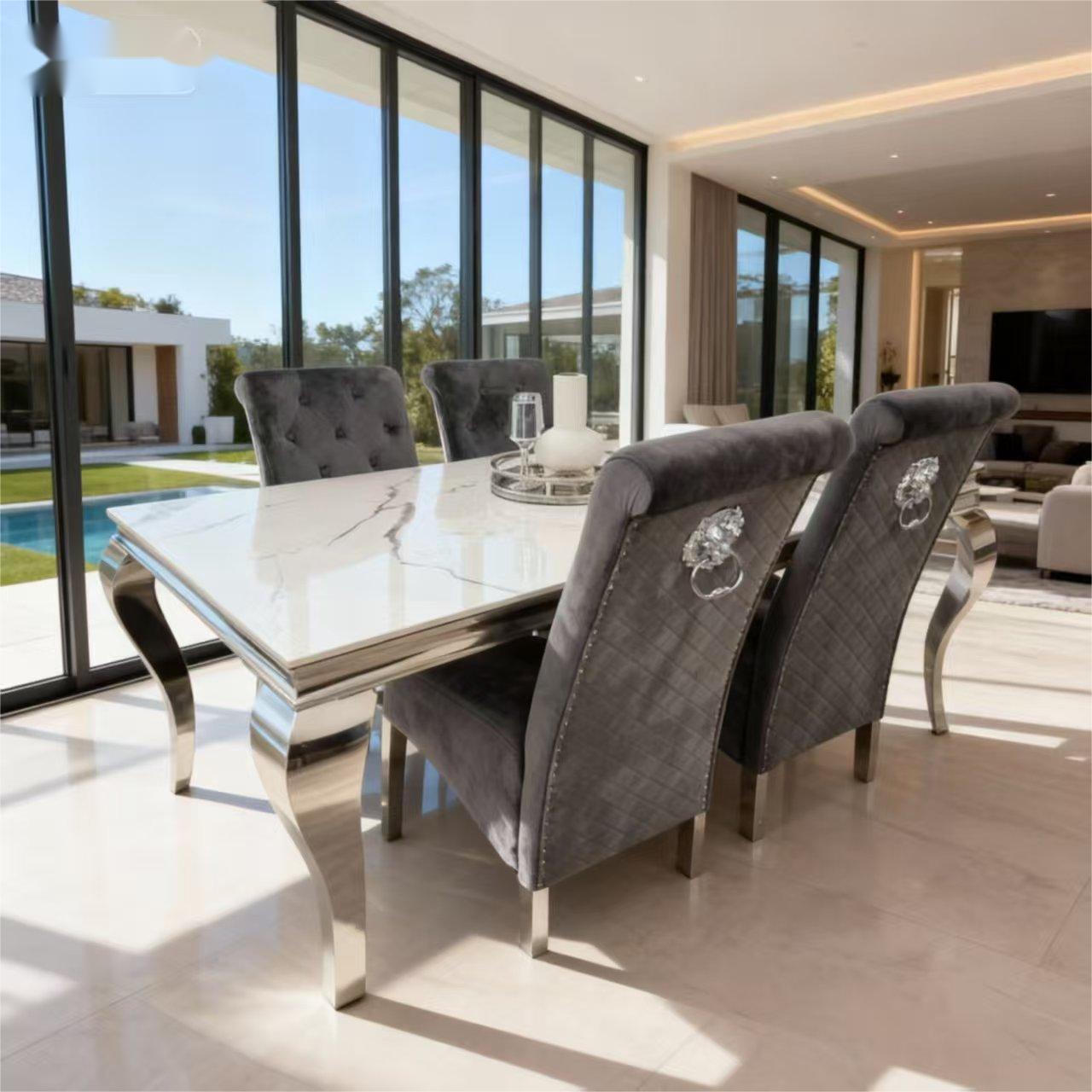 Special design dining chair high back chair 4pCS/CTN