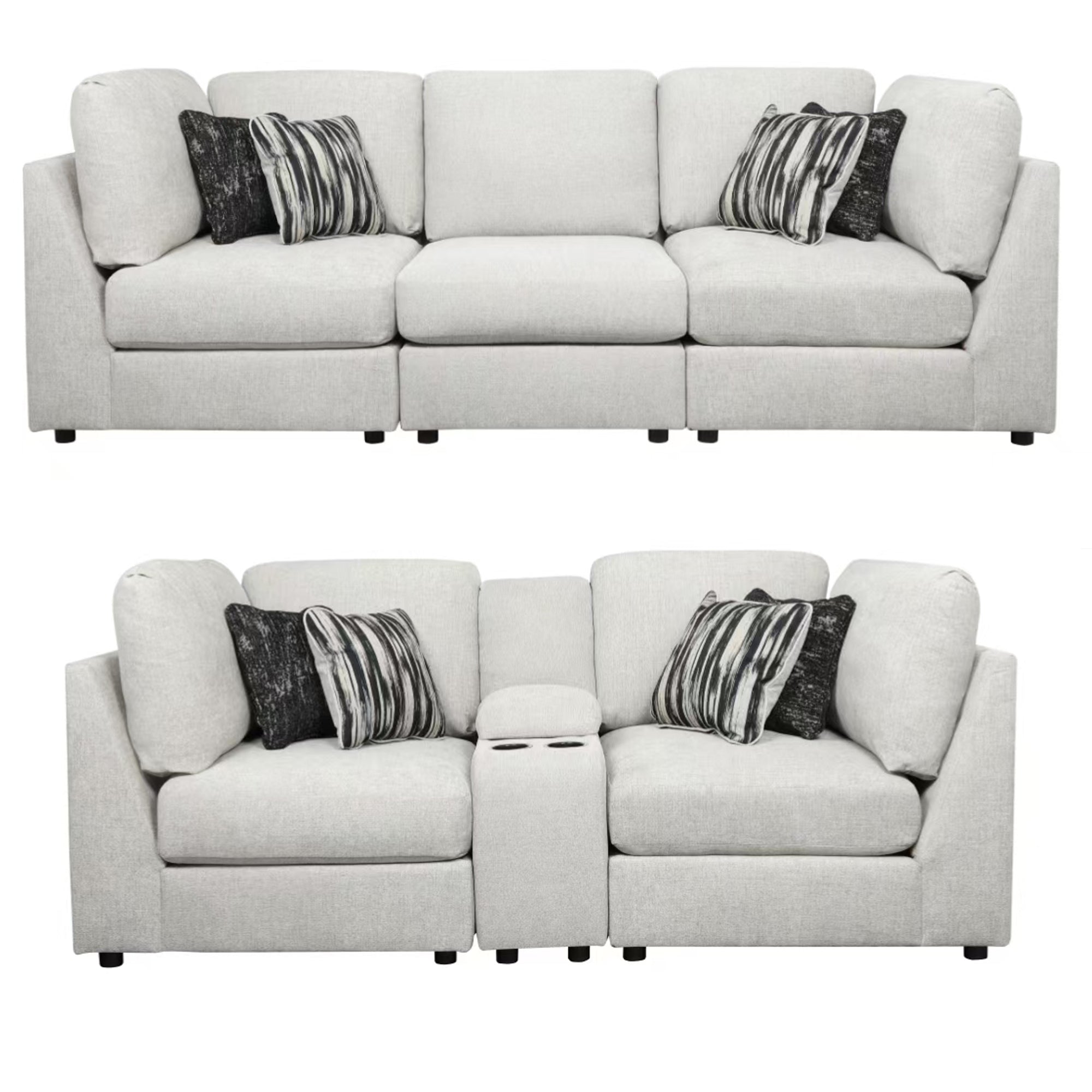 Freely adjust sectional sofa