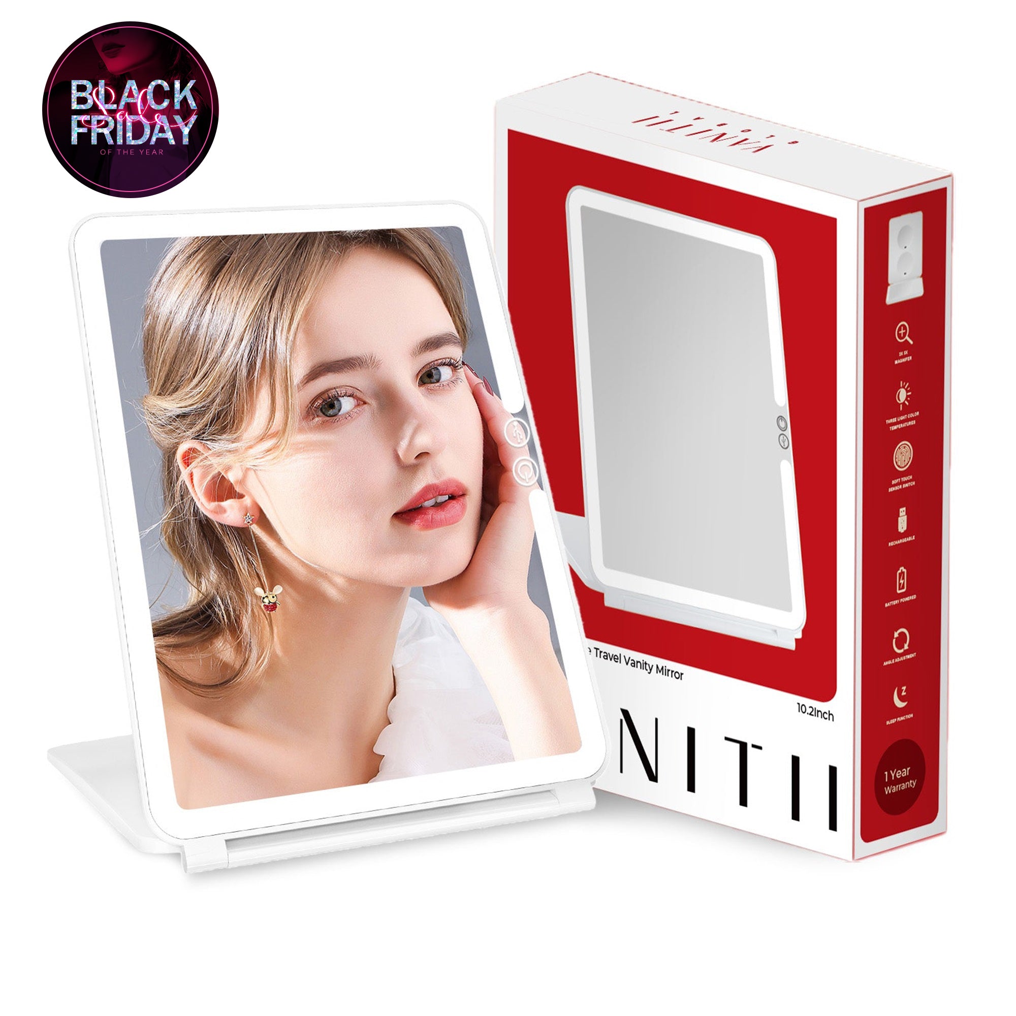 VANITII iPad  LED Makeup Mirror