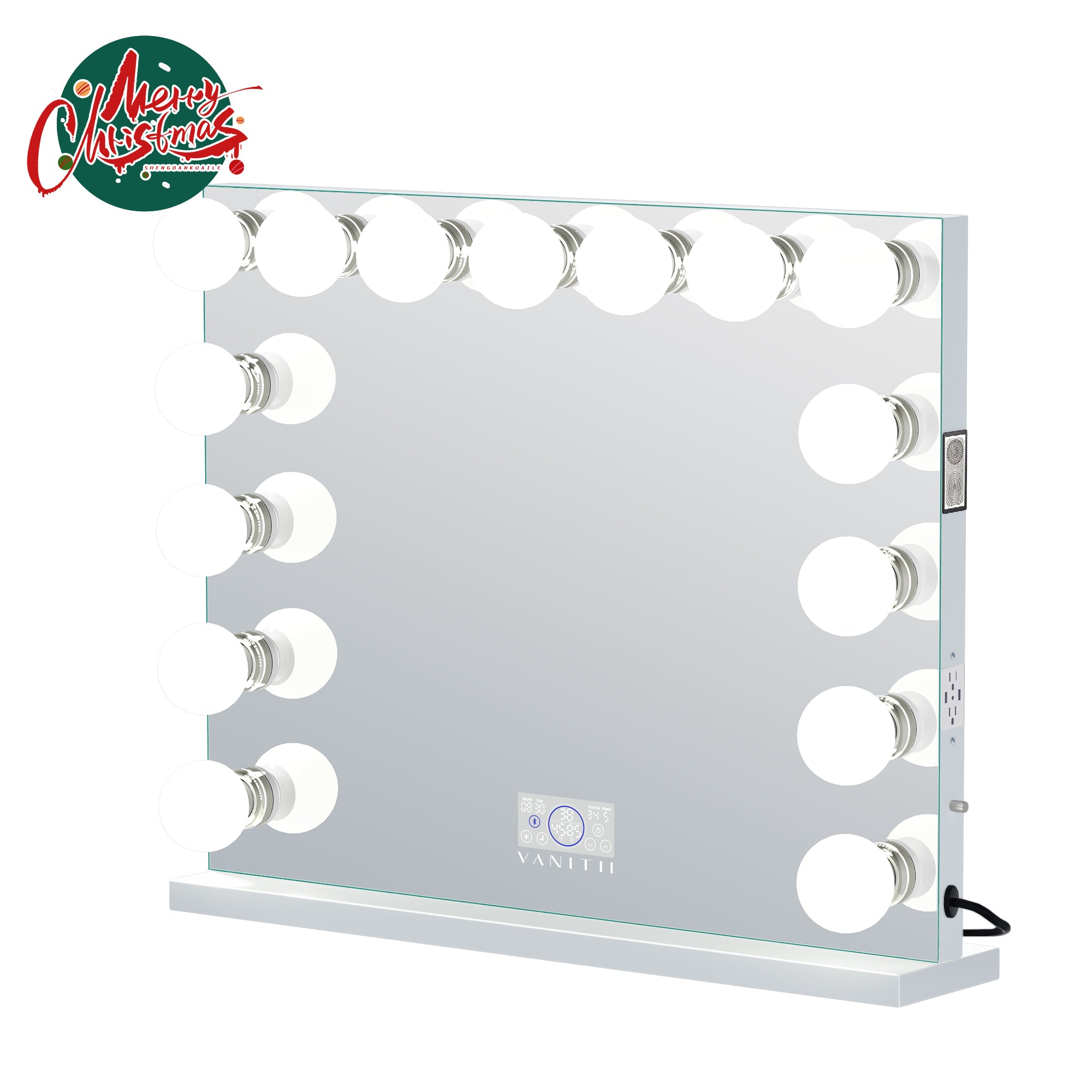 VANITII Marilyn Hollywood Vanity Mirror Pro Max with 15 Dimmable LED Bulbs